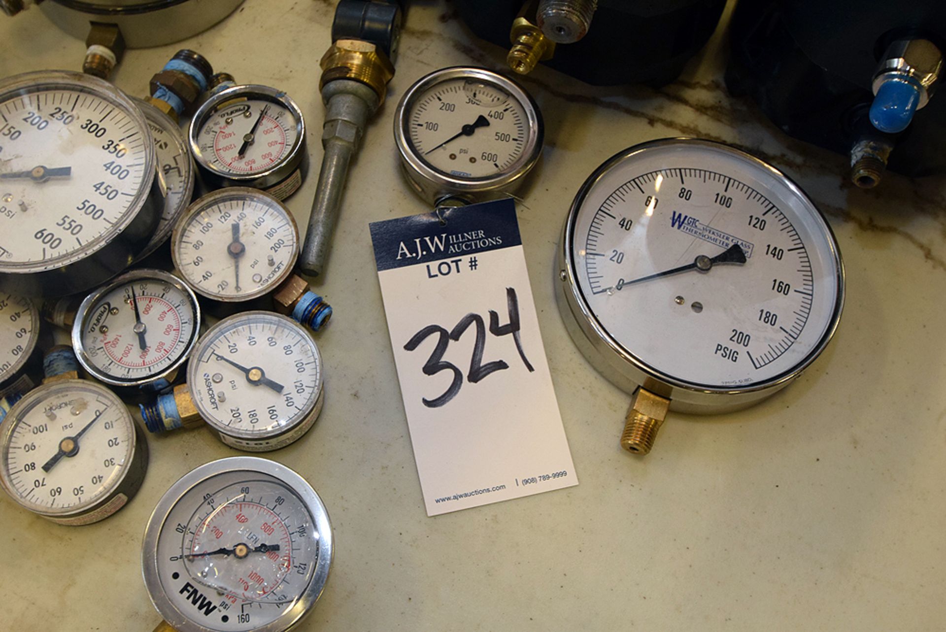 Assorted group of Pressure Gauges - Image 4 of 6