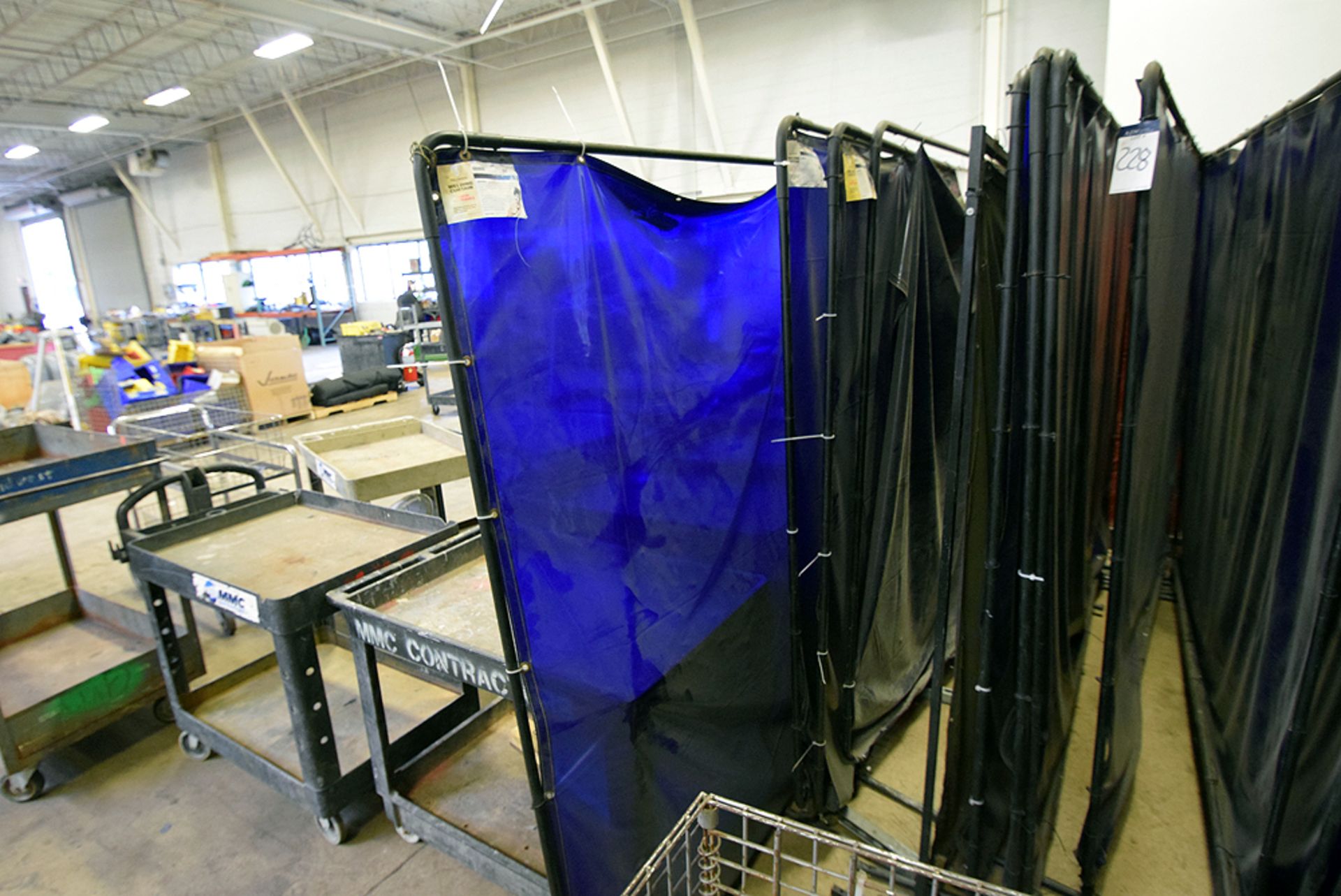 ASSORTED WELDING CURTAINS - Image 2 of 2