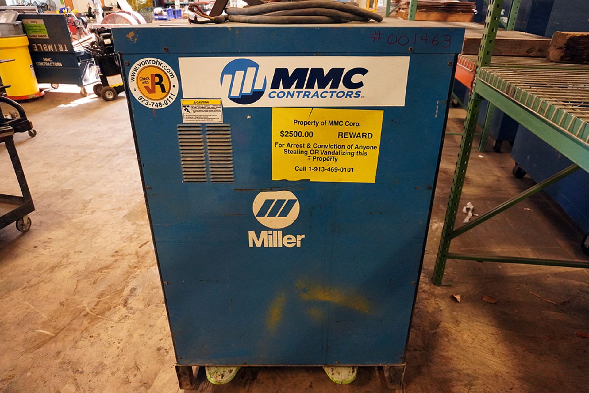 MILLER MARK V EXPRESS 4 GANG WELDING POWER SOURCE - Image 10 of 12