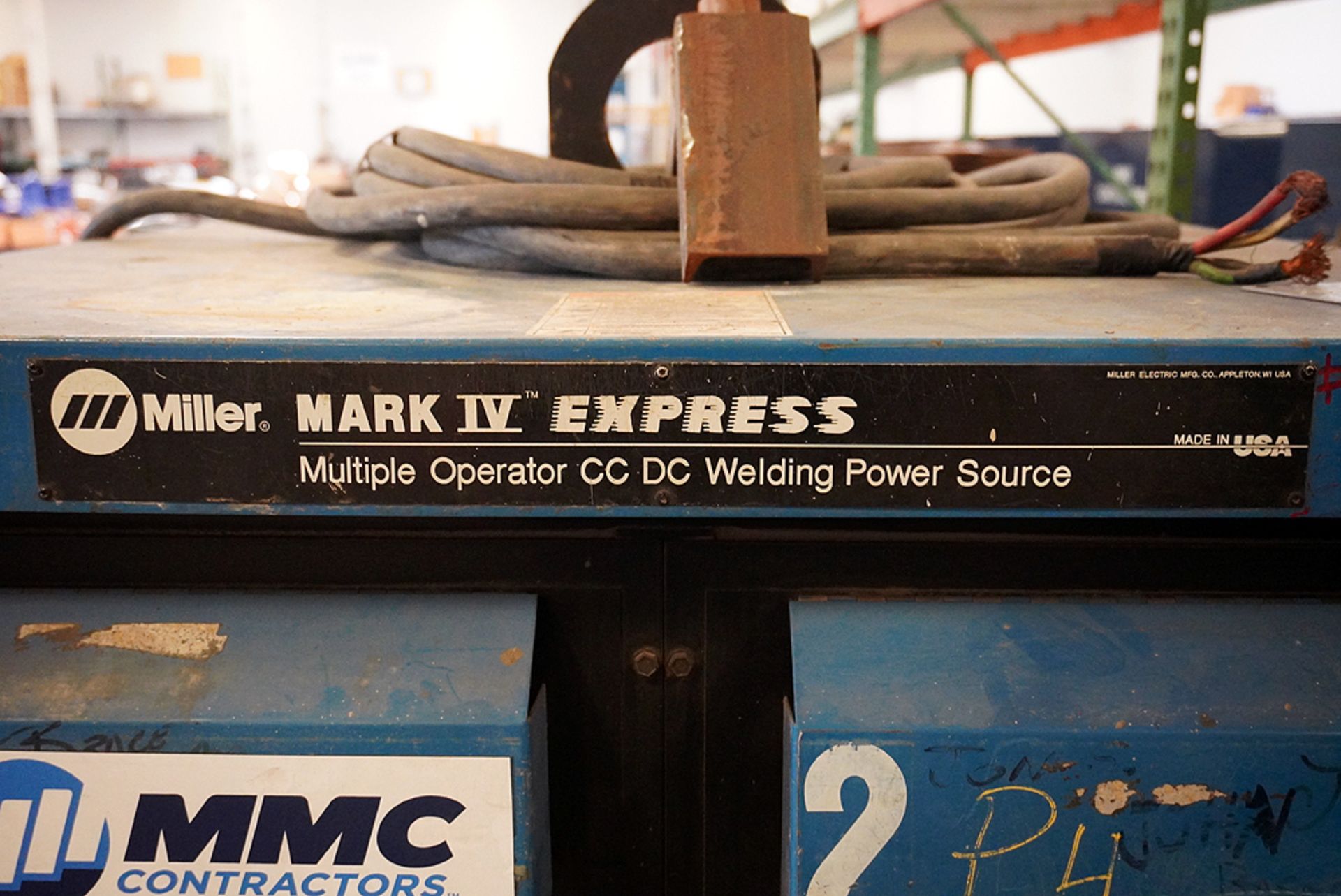 MILLER MARK V EXPRESS 4 GANG WELDING POWER SOURCE - Image 12 of 12