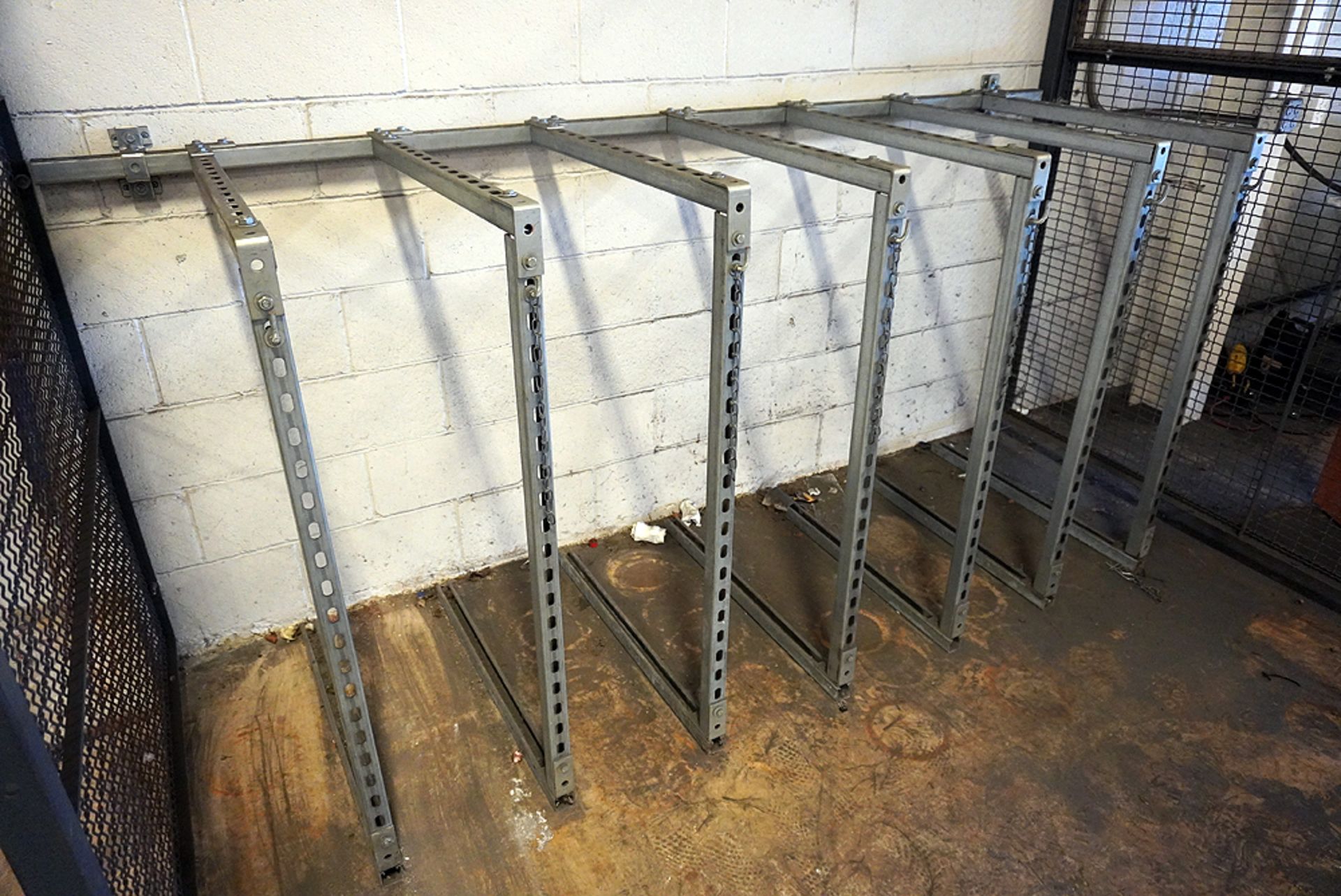 STEEL 3 SIDED SECURITY CAGE WITH DOOR - Image 2 of 6