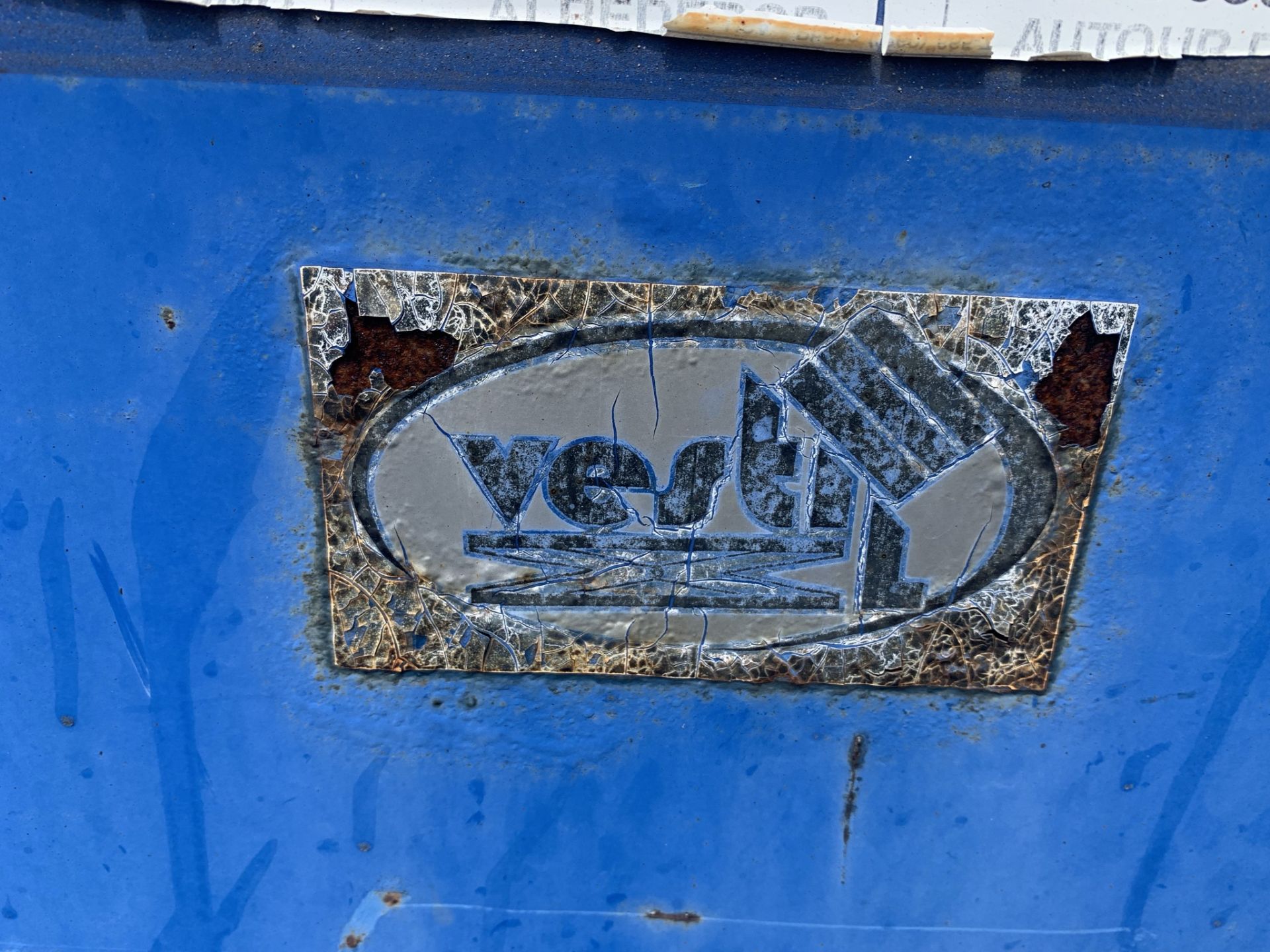 Vestil 1-1/2 Yard, Self-Dumping Hopper - Image 2 of 2