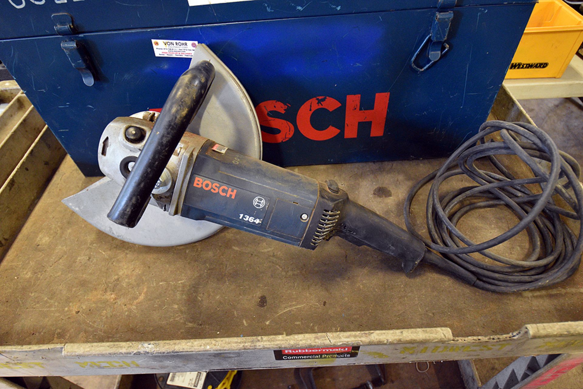 BOSCH 12 INCH ABRASIVE CUT OFF MACHINE - Image 2 of 4