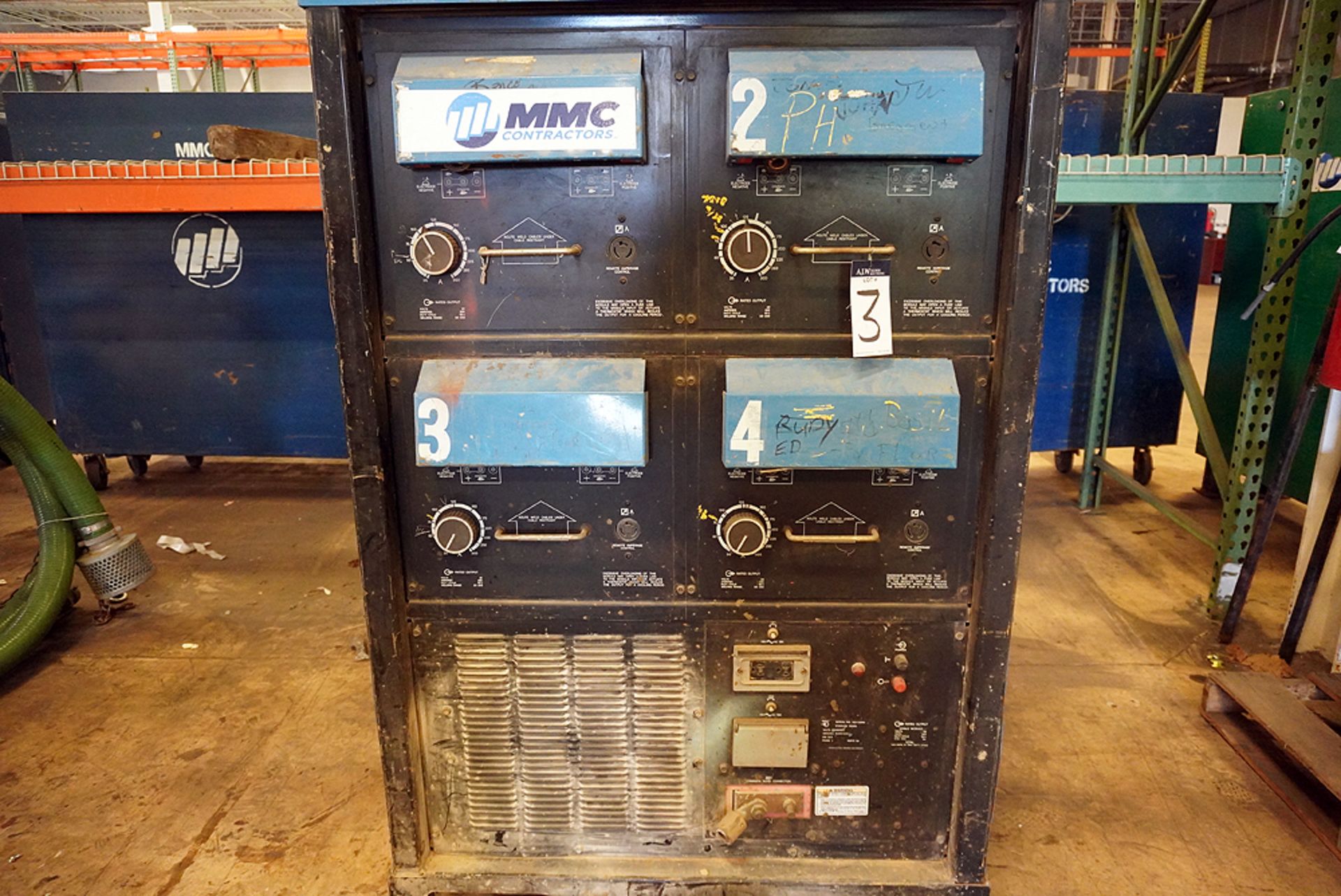 MILLER MARK V EXPRESS 4 GANG WELDING POWER SOURCE - Image 2 of 12