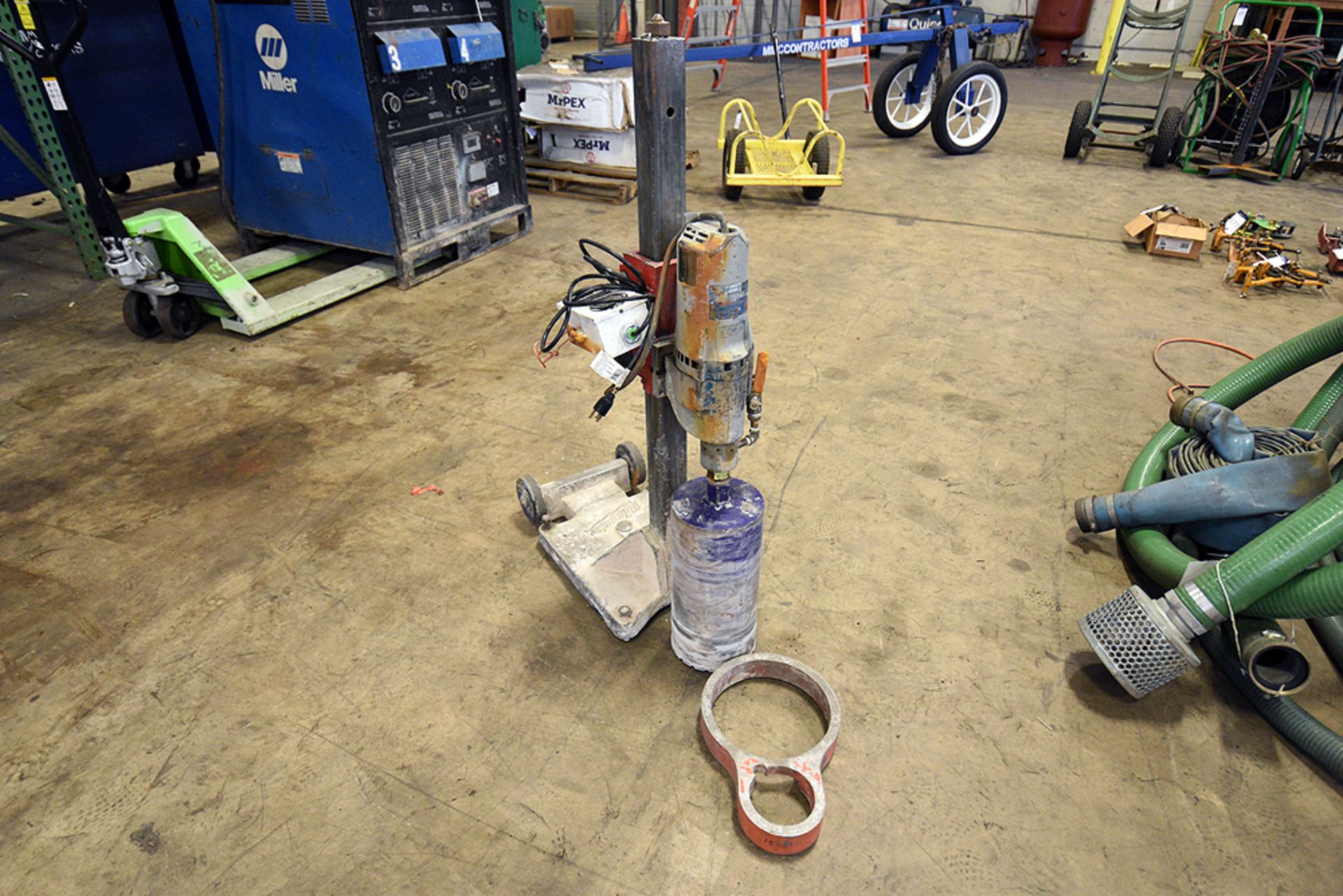 MILWAUKEE DYMODRILL CORE DRILL RIG