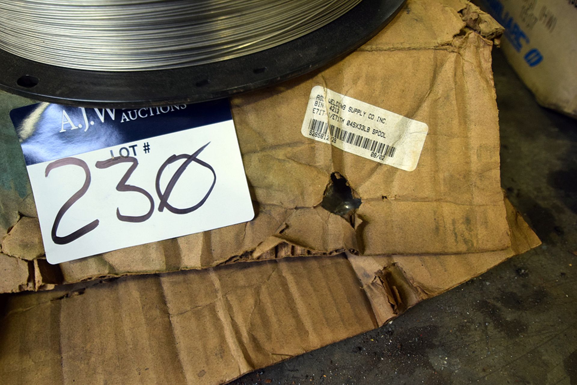 25 POUNDS ROLLS WELDING WIRE - Image 3 of 6