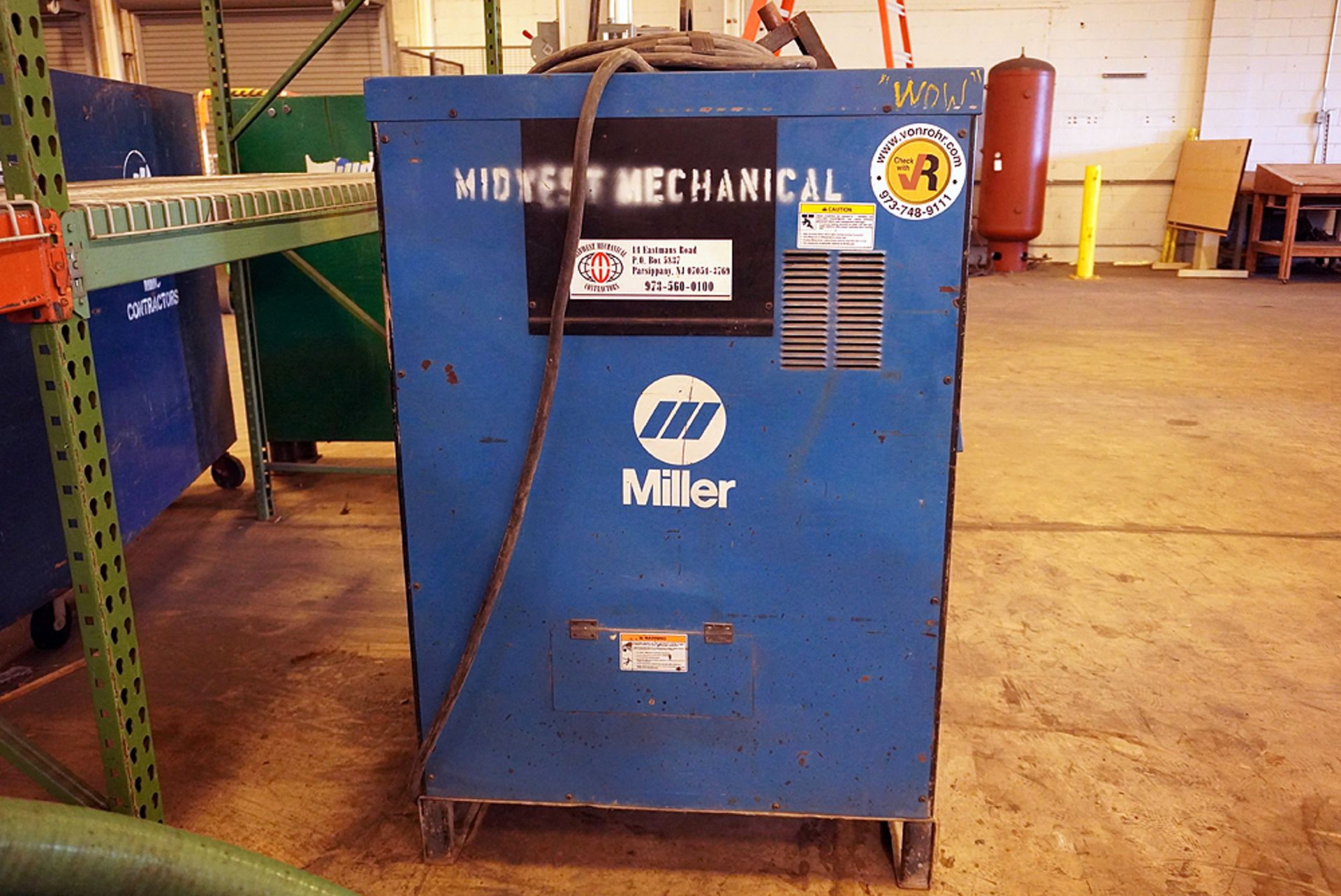 MILLER MARK V EXPRESS 4 GANG WELDING POWER SOURCE - Image 9 of 12