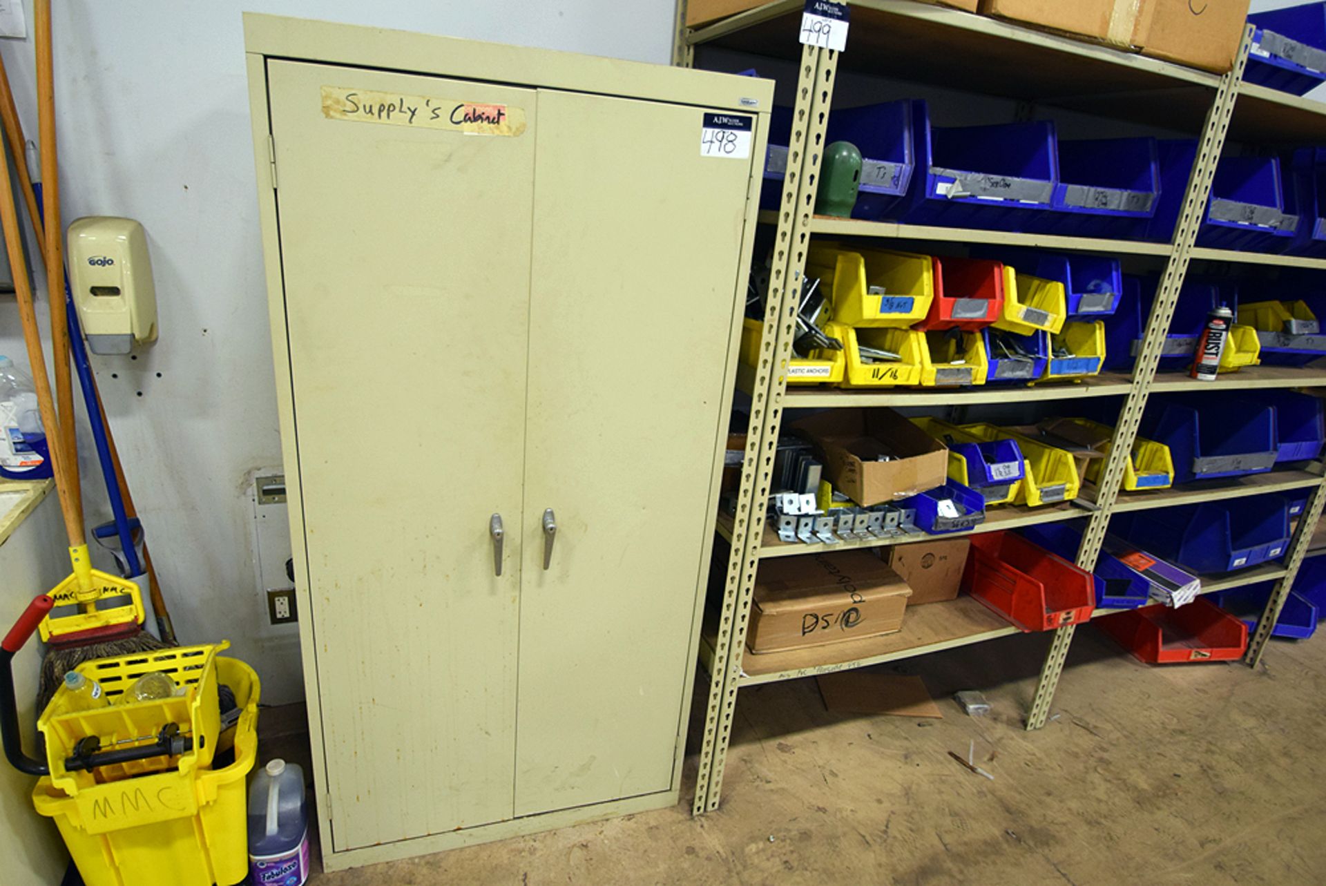 A Group of (1) Metal 2-Door Storage Cabinet & (3) 5-Draw Lateral File Cabinets - Image 2 of 17