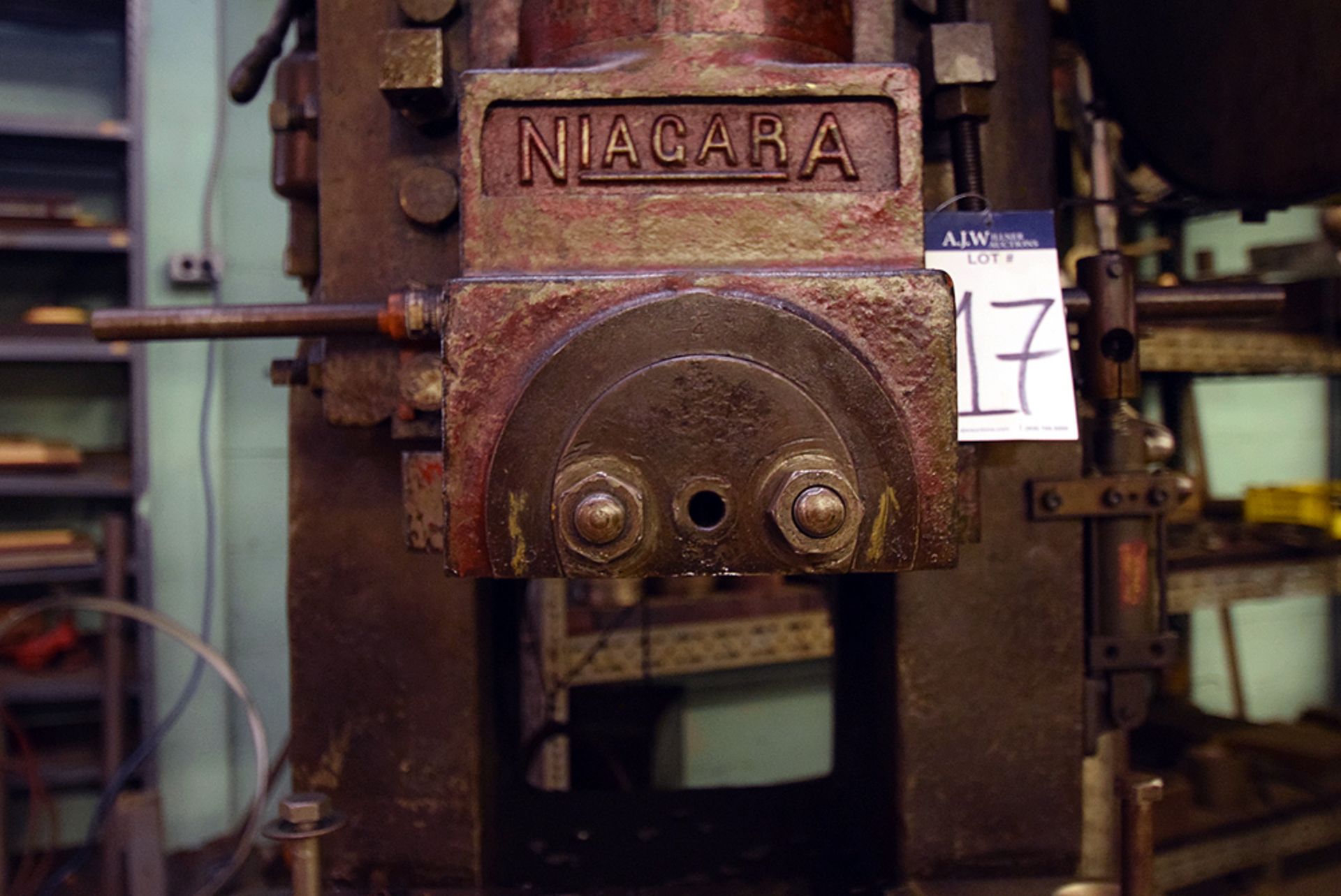 Niagara Model A3PL, 32 Ton, OBI Punch Press, 3-1/2" Stroke - Image 3 of 4