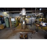 Bridgeport Vertical Milling Machine, 1-1/2 HP