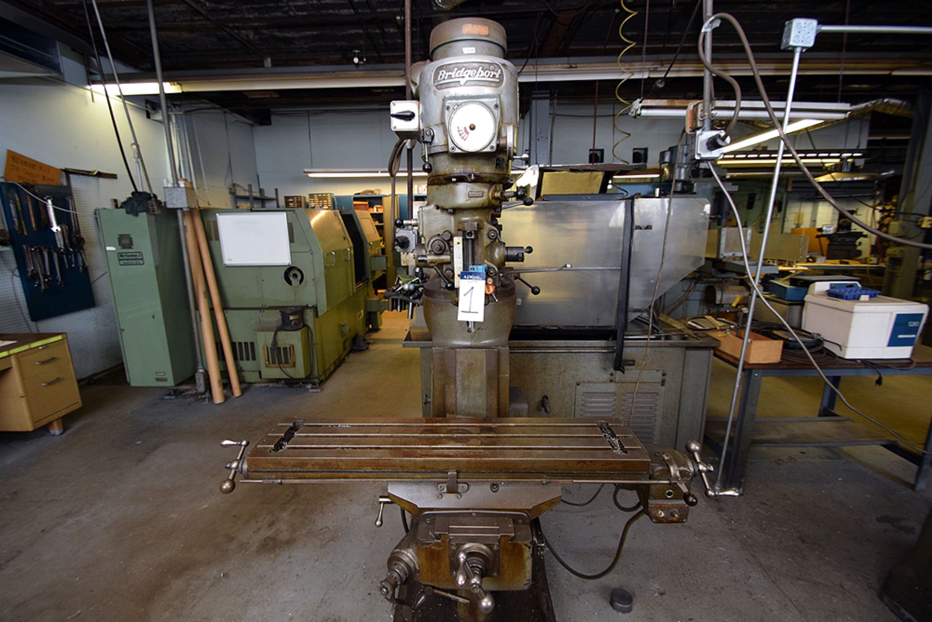 Bridgeport Vertical Milling Machine, 1-1/2 HP