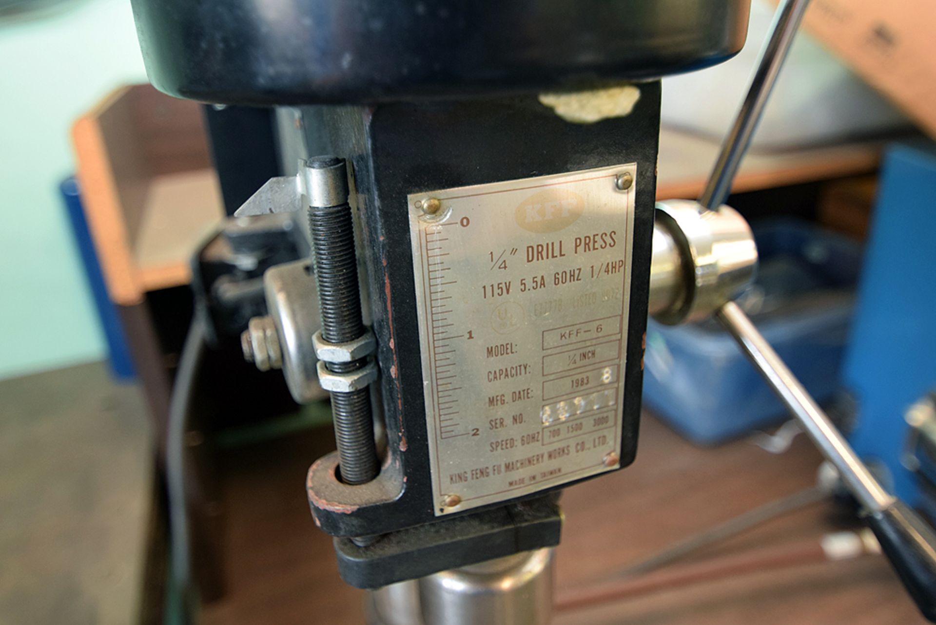 KFF Table-Top, Drill Press - Image 3 of 4