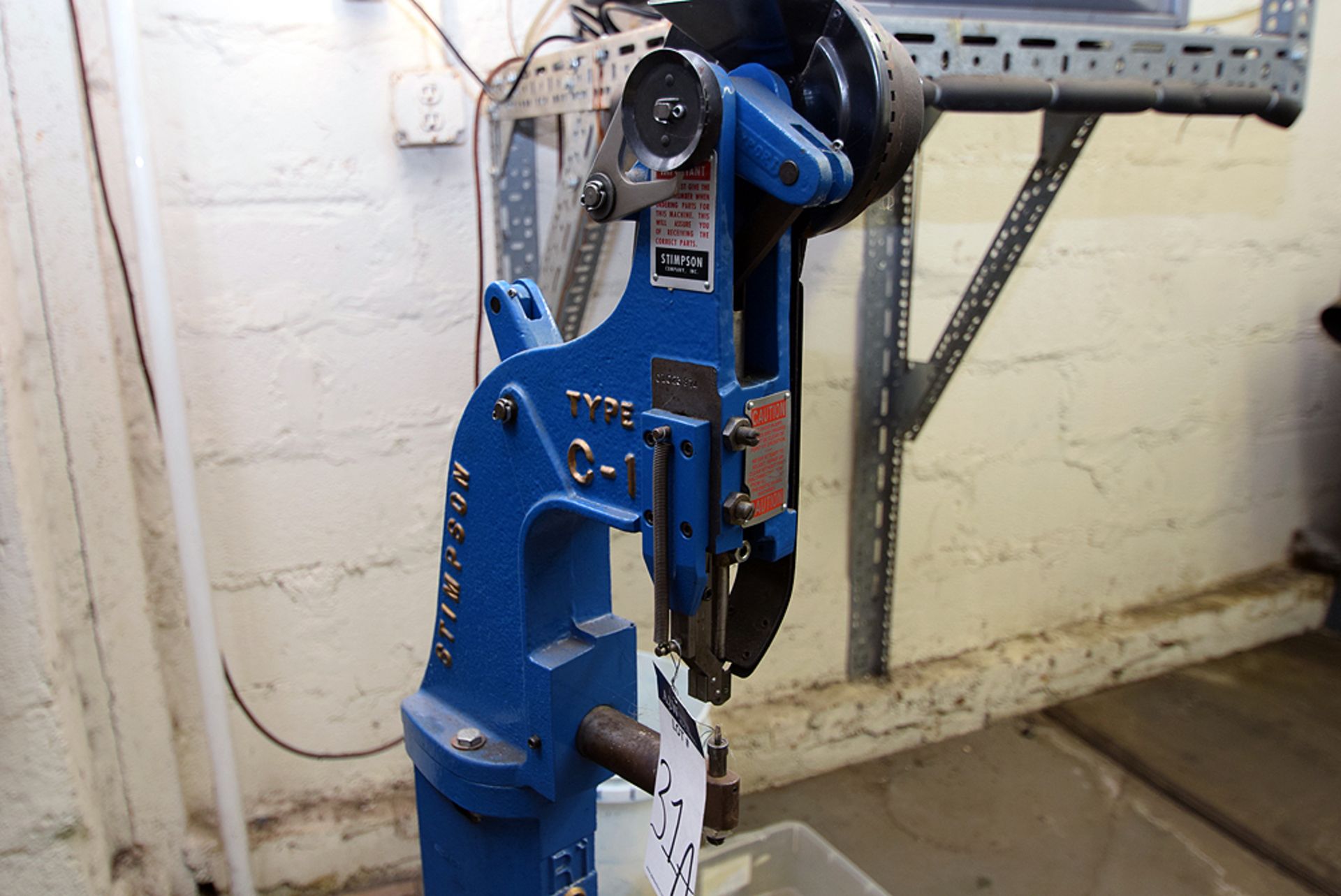 Stimpson Model C-1 Foot Operated Riveter