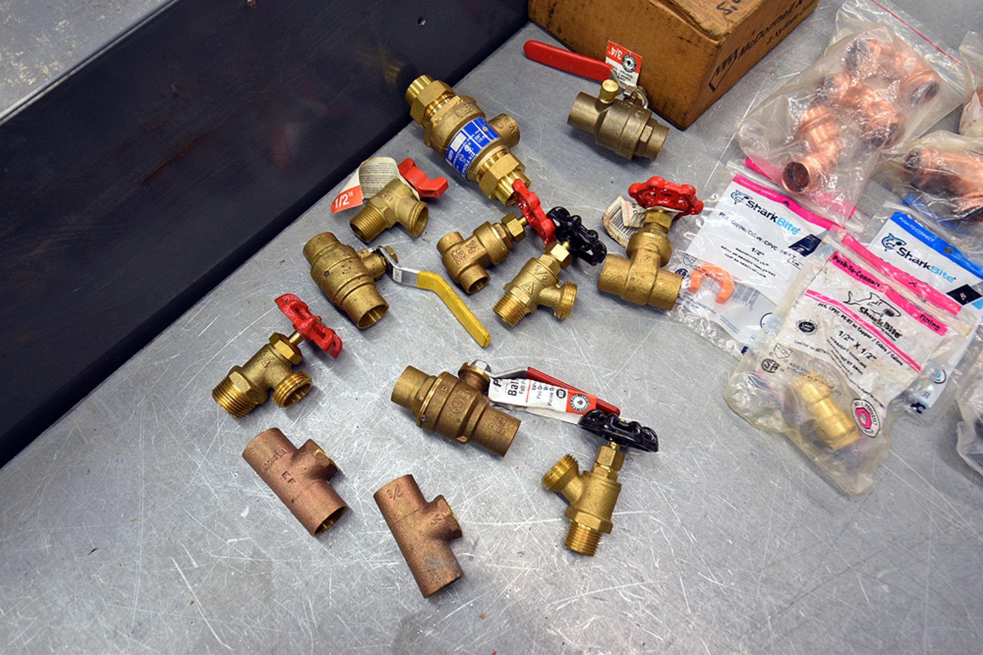 {LOT}Ass't Brass and Copper Fittings - Image 3 of 7