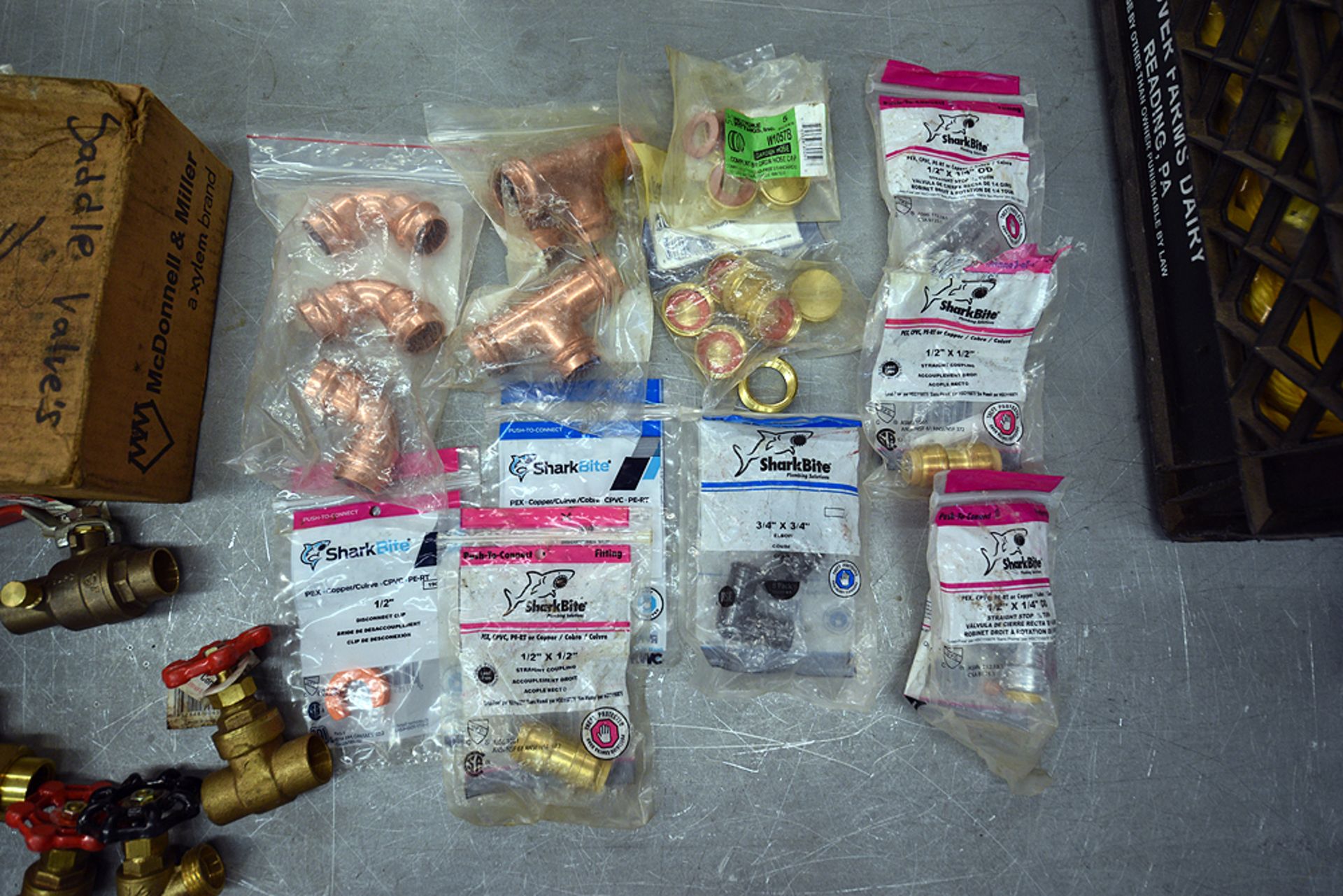 {LOT}Ass't Brass and Copper Fittings - Image 2 of 7