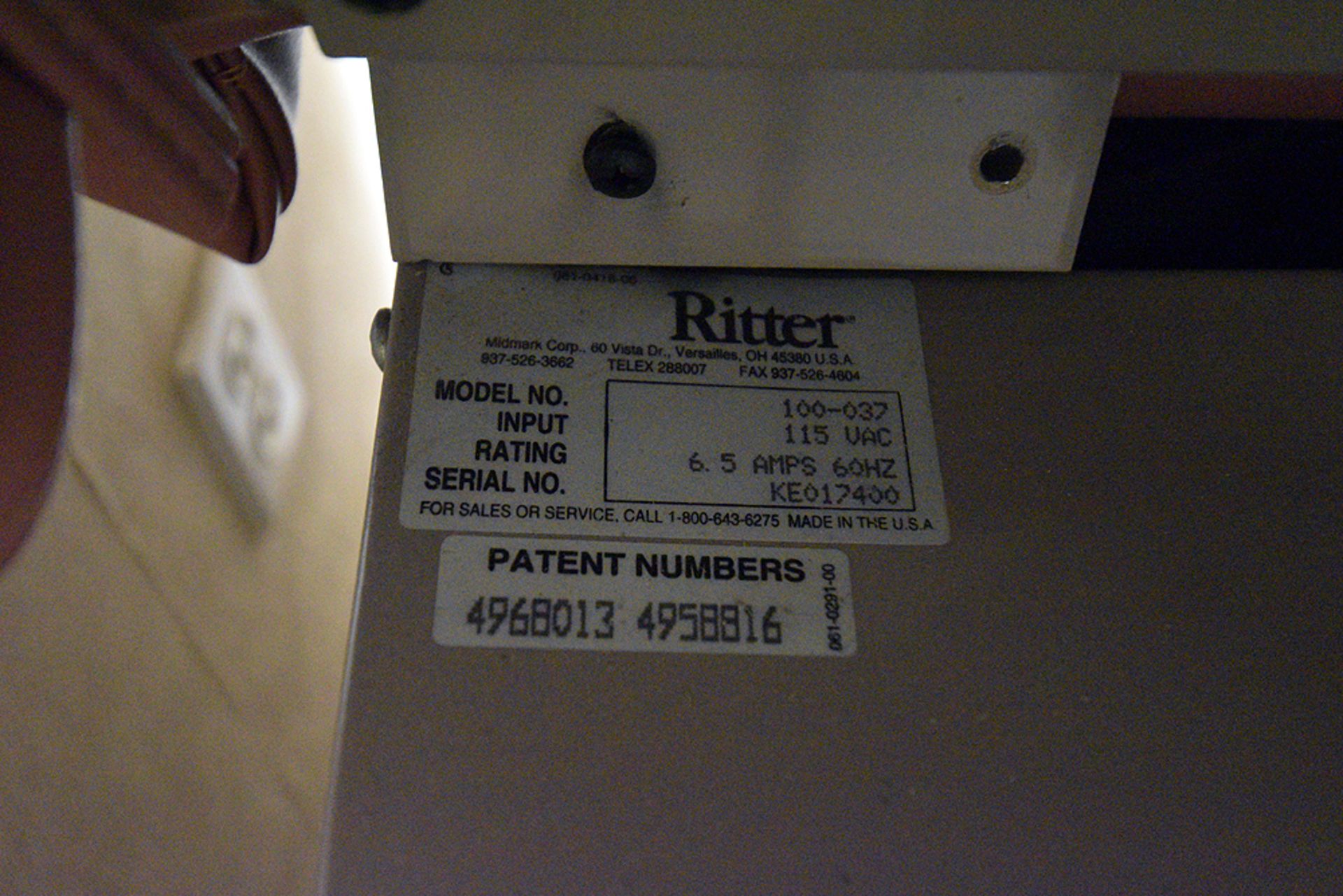 Ritter Examination Table - Image 7 of 7