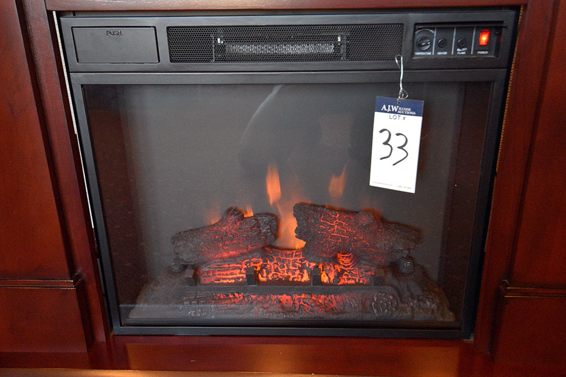 Twin Star Electric Fireplace - Image 5 of 5