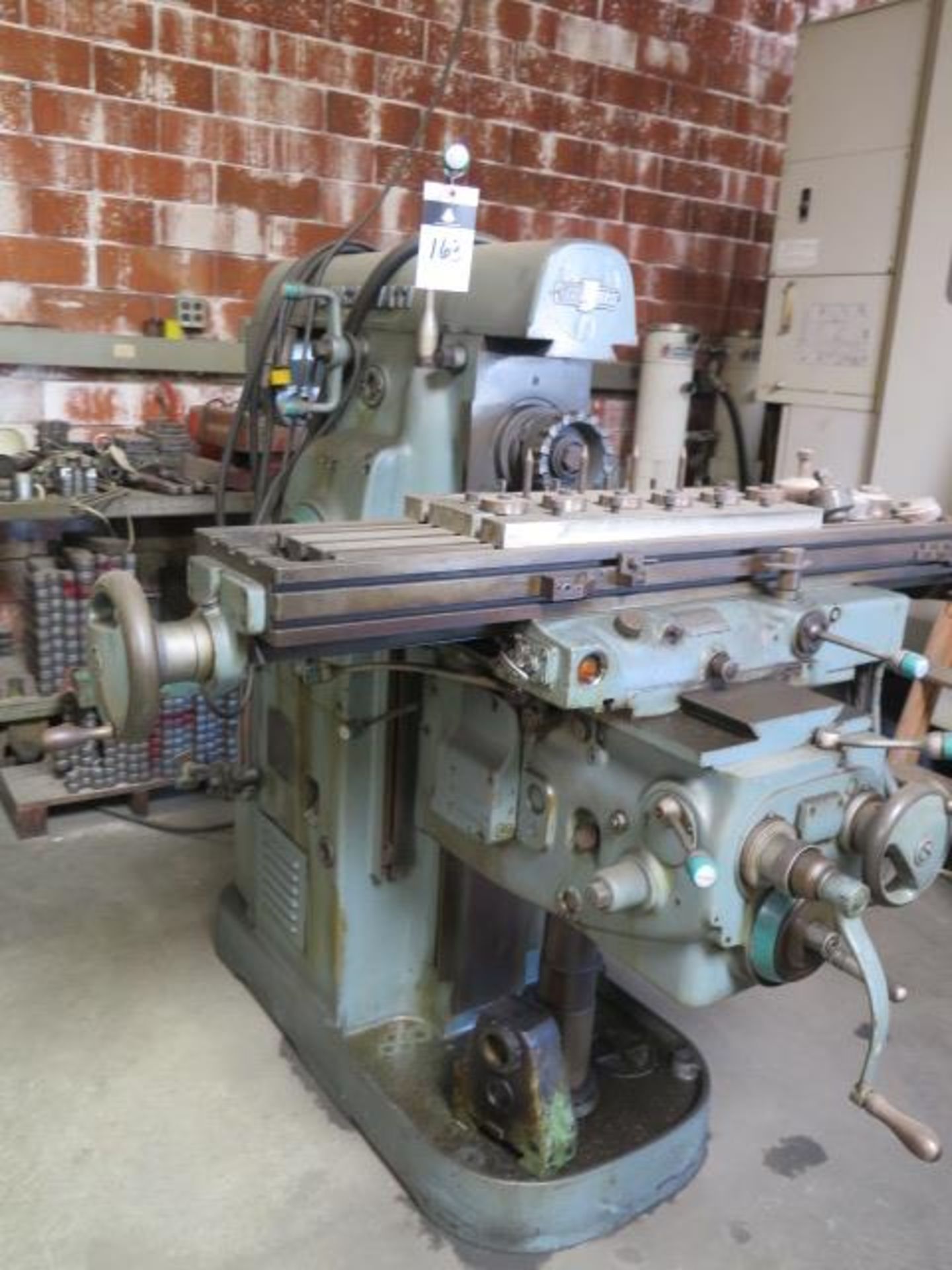 Cincinnati Horizontal Mill s/n 2J2P5H-44 w/ 25-1500 RPM, 50 Taper Spindle, Power Feeds, SOLD AS IS