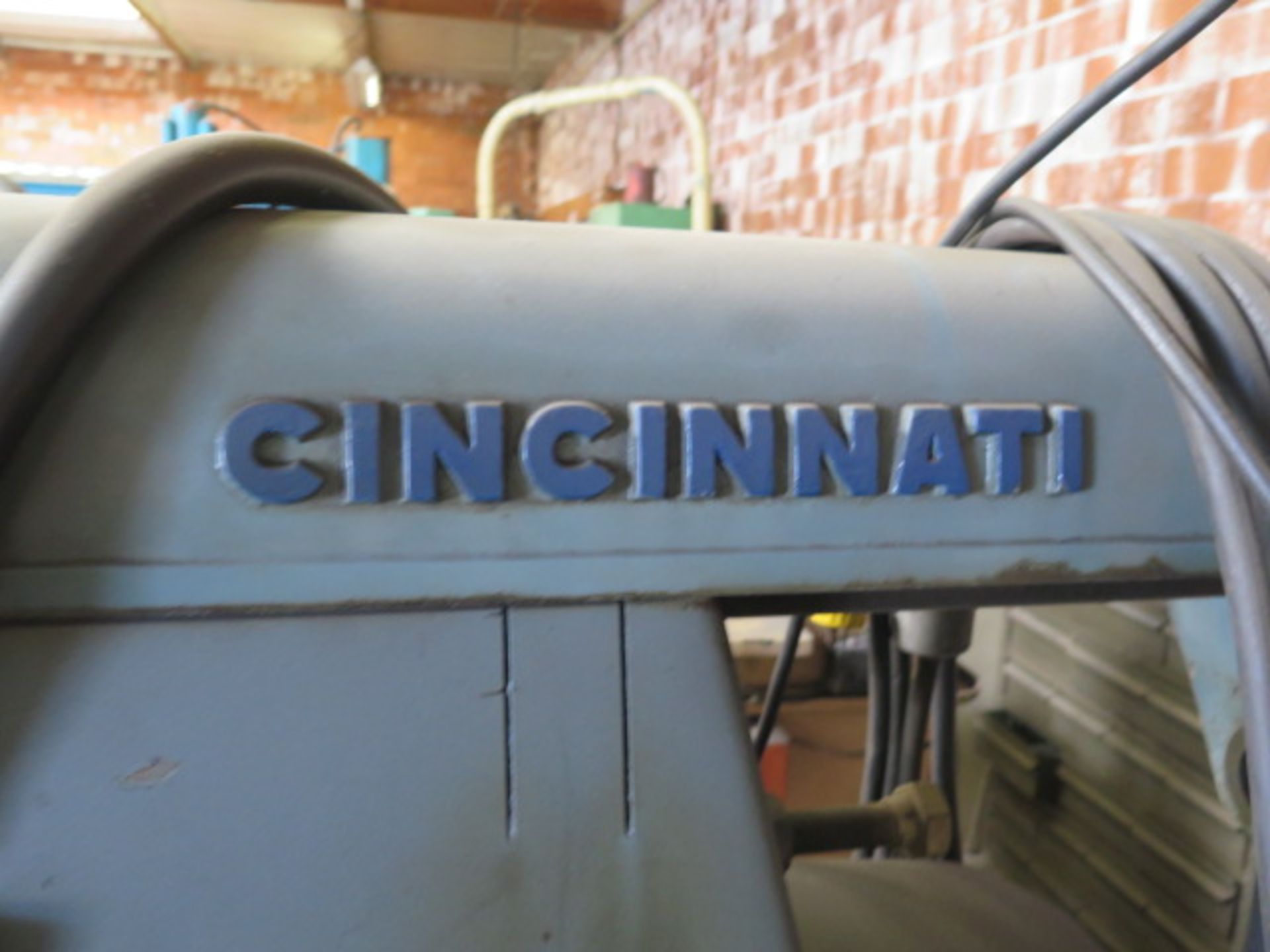 Cincinnati Horizontal Mill s/n 2J2P5H-44 w/ 25-1500 RPM, 50 Taper Spindle, Power Feeds, SOLD AS IS - Image 9 of 9