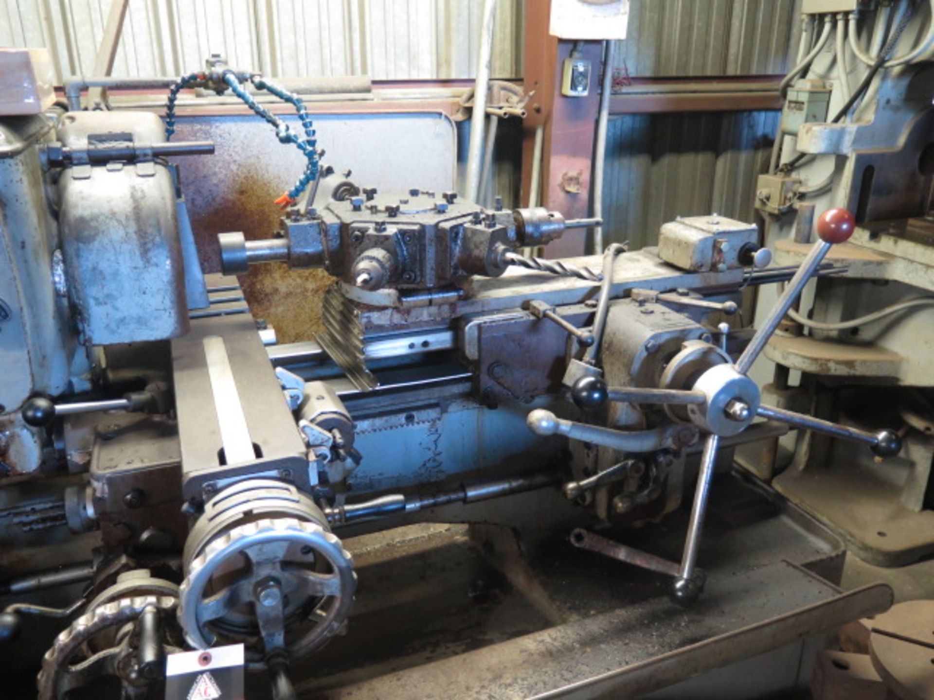 Hitachi Seiki 4A II Turret Lathe w/ 40-2000 RPM, 6-Station Turret, Bar Feed, Coolant (SOLD AS-IS - - Image 3 of 9