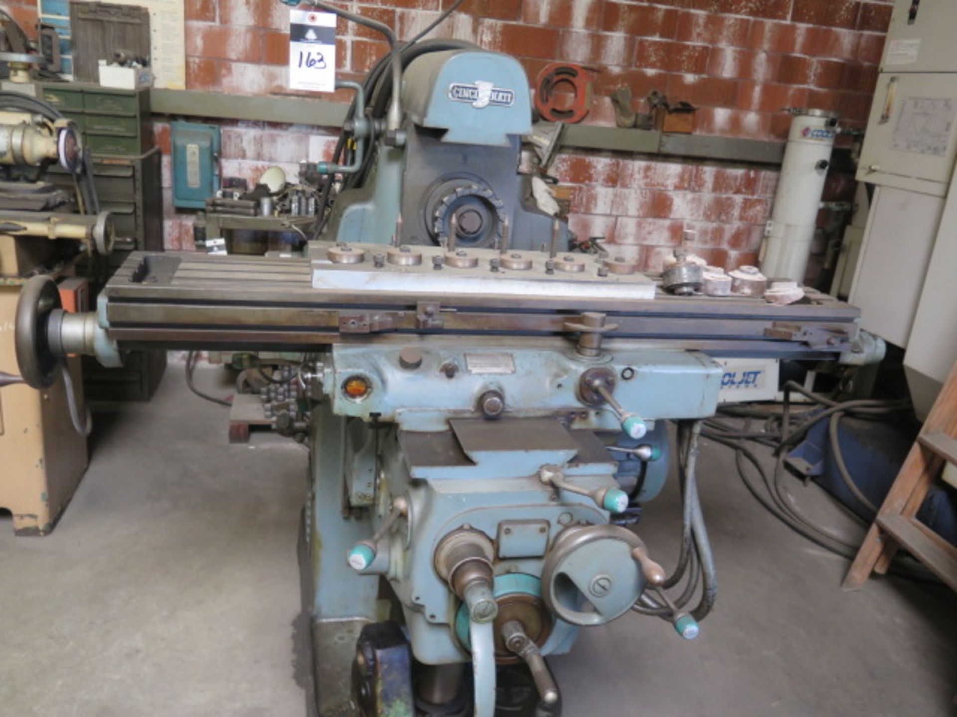 Cincinnati Horizontal Mill s/n 2J2P5H-44 w/ 25-1500 RPM, 50 Taper Spindle, Power Feeds, SOLD AS IS - Image 3 of 9