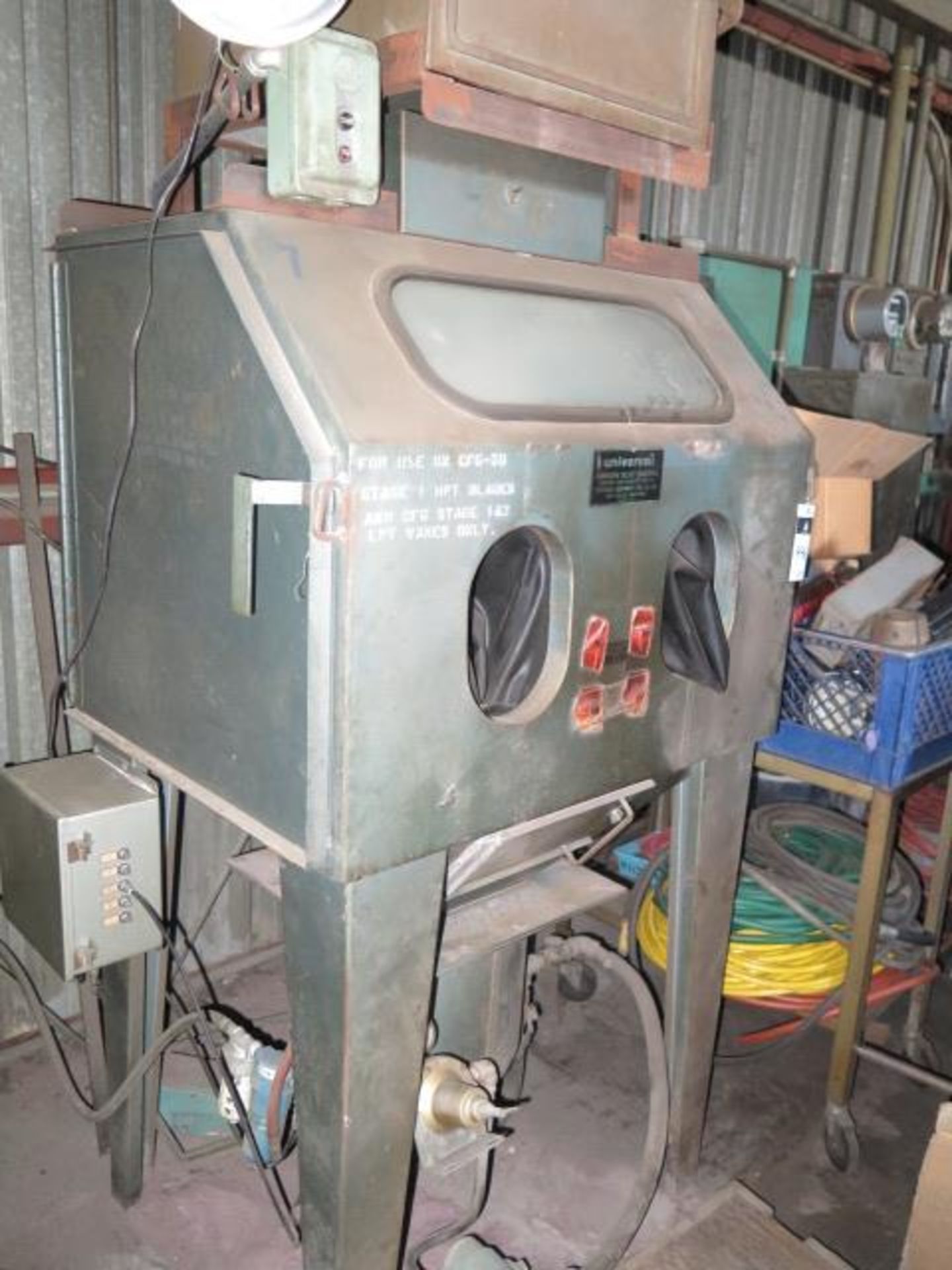 Universal Dry Blast Cabinet w/ Torit Dust Collector (SOLD AS-IS - NO WARRANTY) - Image 2 of 6