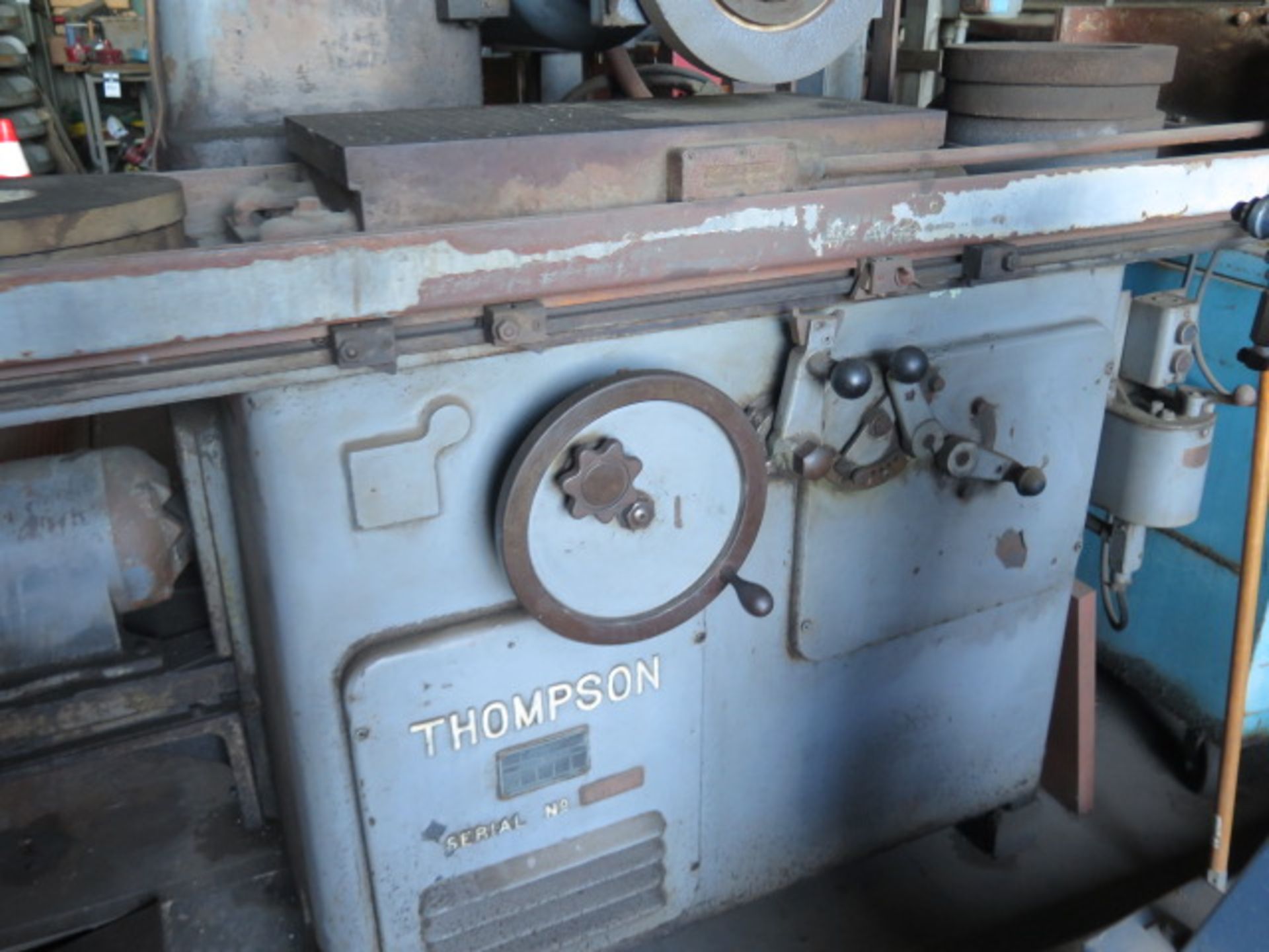 Thompson 12” x 24” Automatic Surface Grinder s/n B21998 w/ Electromag Chuck, Coolant, SOLD AS IS - Image 4 of 8