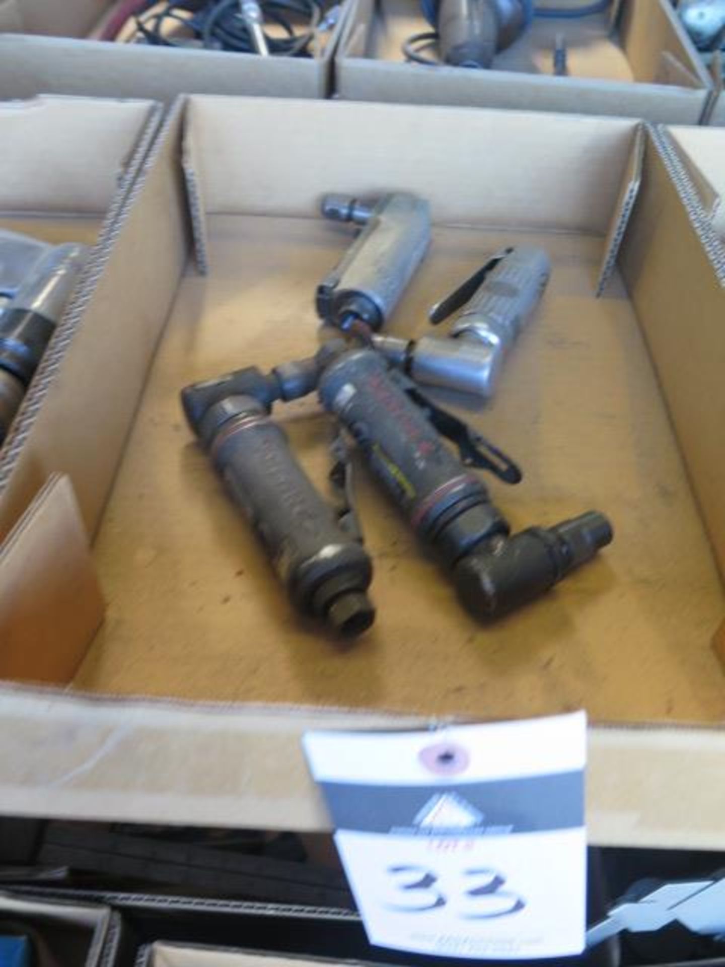 Pneumatic Angle Grinders (4) (SOLD AS-IS - NO WARRANTY)