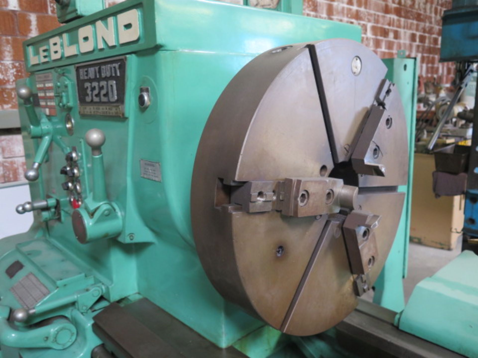 LeBlond “Heavy Duty 3220” 32” x 48” Geared Head Lathe w/ 10-1300 RPM, Taper Attachment, SOLD AS IS - Image 6 of 15