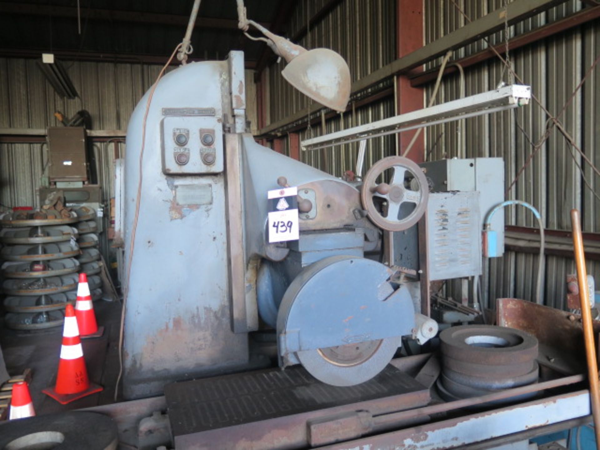 Thompson 12” x 24” Automatic Surface Grinder s/n B21998 w/ Electromag Chuck, Coolant, SOLD AS IS - Image 3 of 8