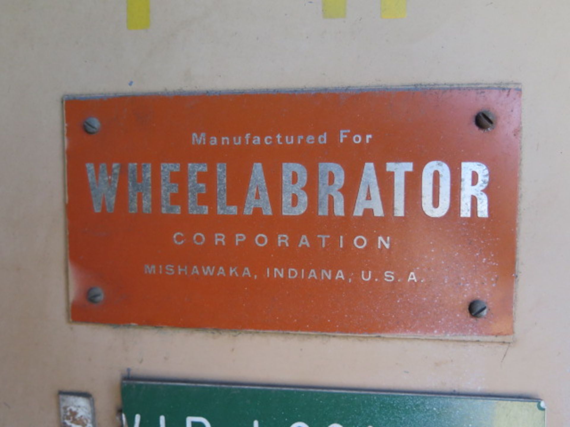 American Wheelabrator “Tumblast” Tumble Blasting Machine s/n A116586 w/ Recovery, SOLD AS IS - Image 11 of 11