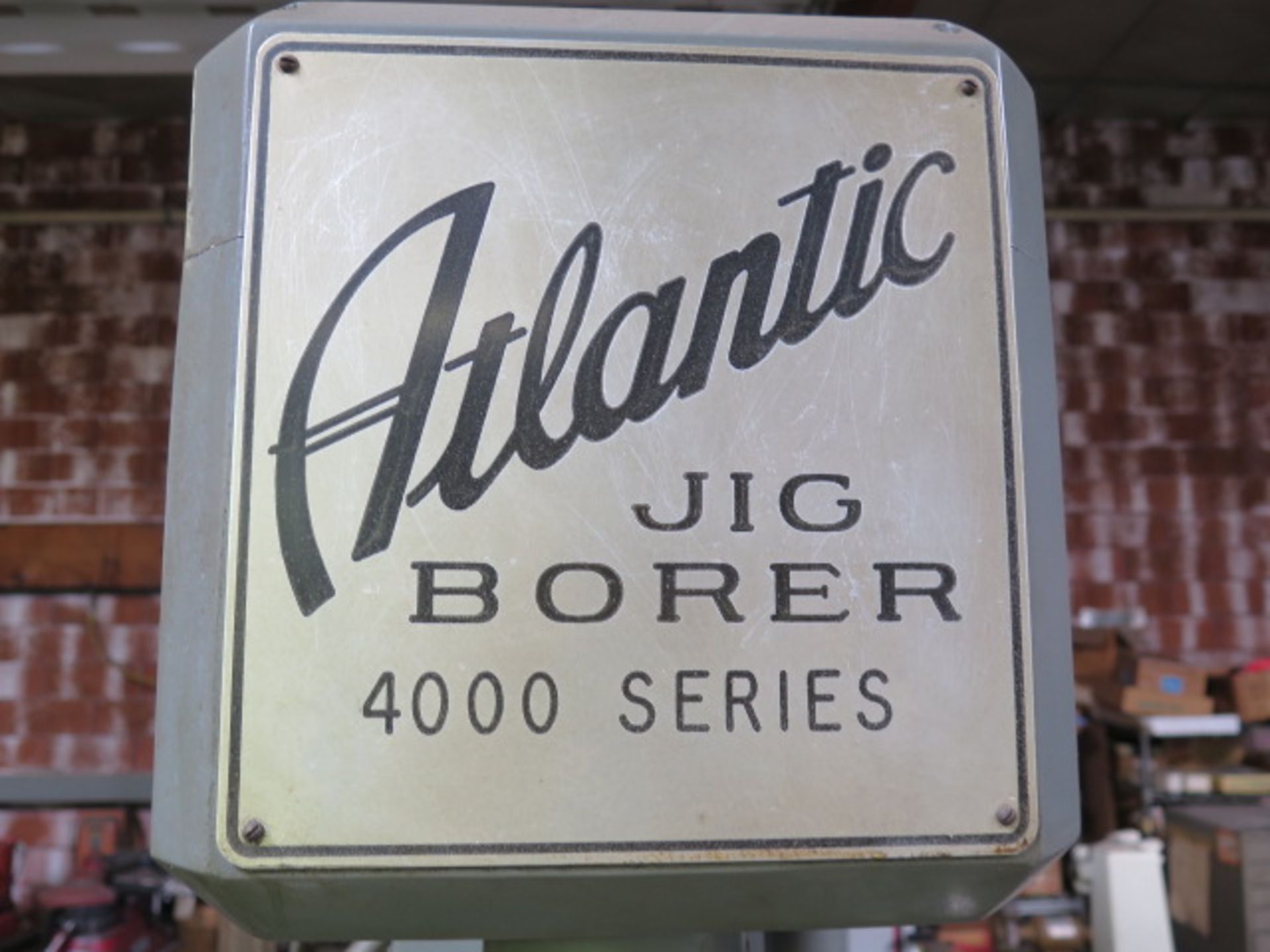 Atlantic 4000 Series Jig Boring s/n 4000-247-64 w/ Moore-Style Taper Spindle, 12” x 18”, SOLD AS IS - Image 8 of 8