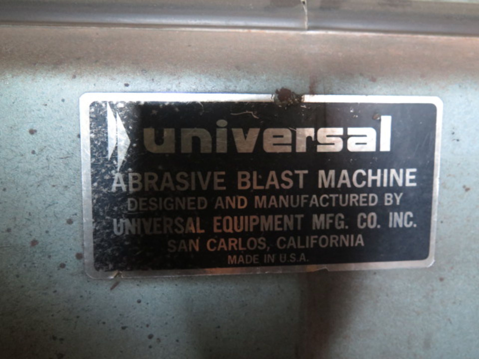 Universal Dry Blast Cabinet w/ Torit Dust Collector (SOLD AS-IS - NO WARRANTY) - Image 6 of 6