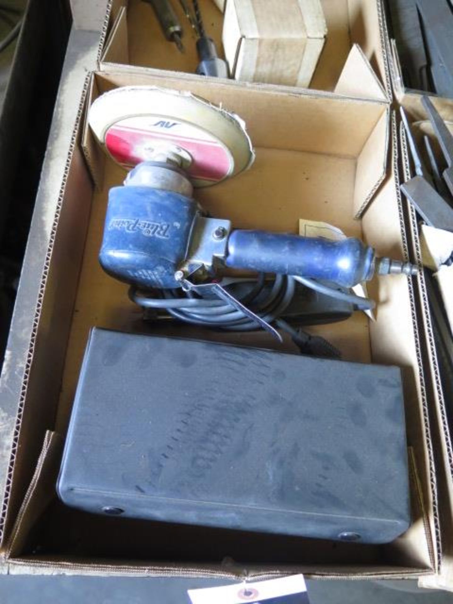 Blue Point Pneumatic Orbital Sander, Shimpo Hand Tachometer, Teledyne Electric Wire Stripper and - Image 2 of 5