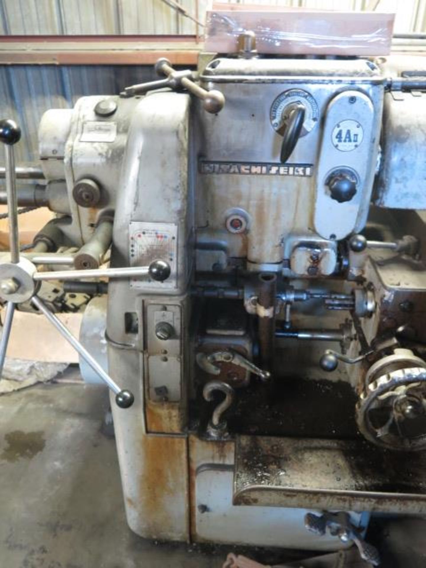 Hitachi Seiki 4A II Turret Lathe w/ 40-2000 RPM, 6-Station Turret, Bar Feed, Coolant (SOLD AS-IS - - Image 4 of 9