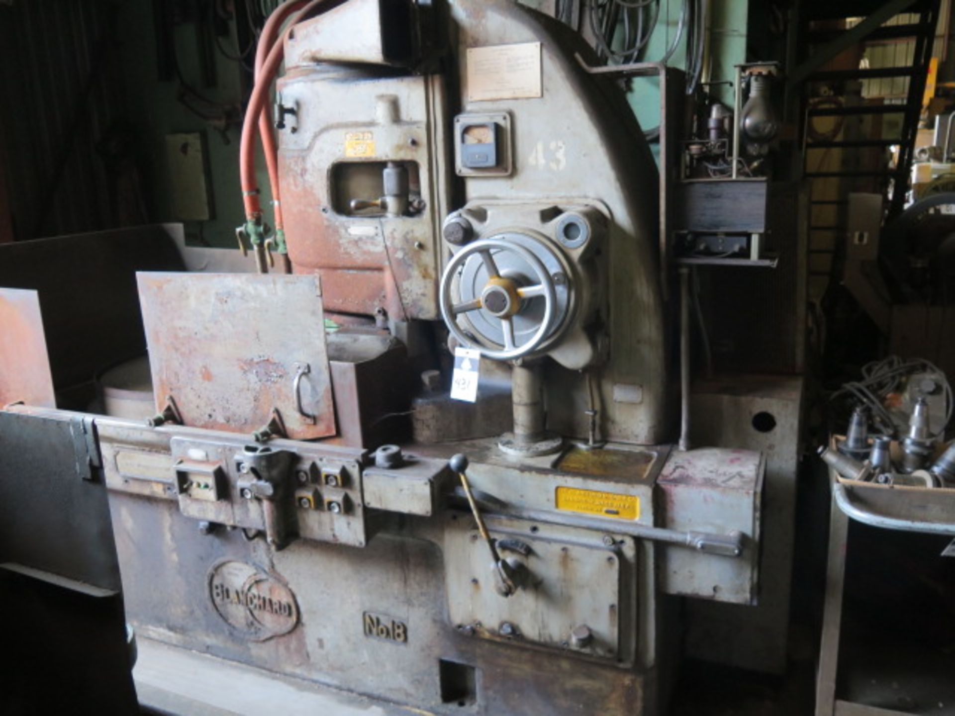 Blanchard No. 18 Rotary Surface Grinder s/n 7907 w/ 30” Magnetic Chuck, 18” Grinding Head,SOLD AS IS