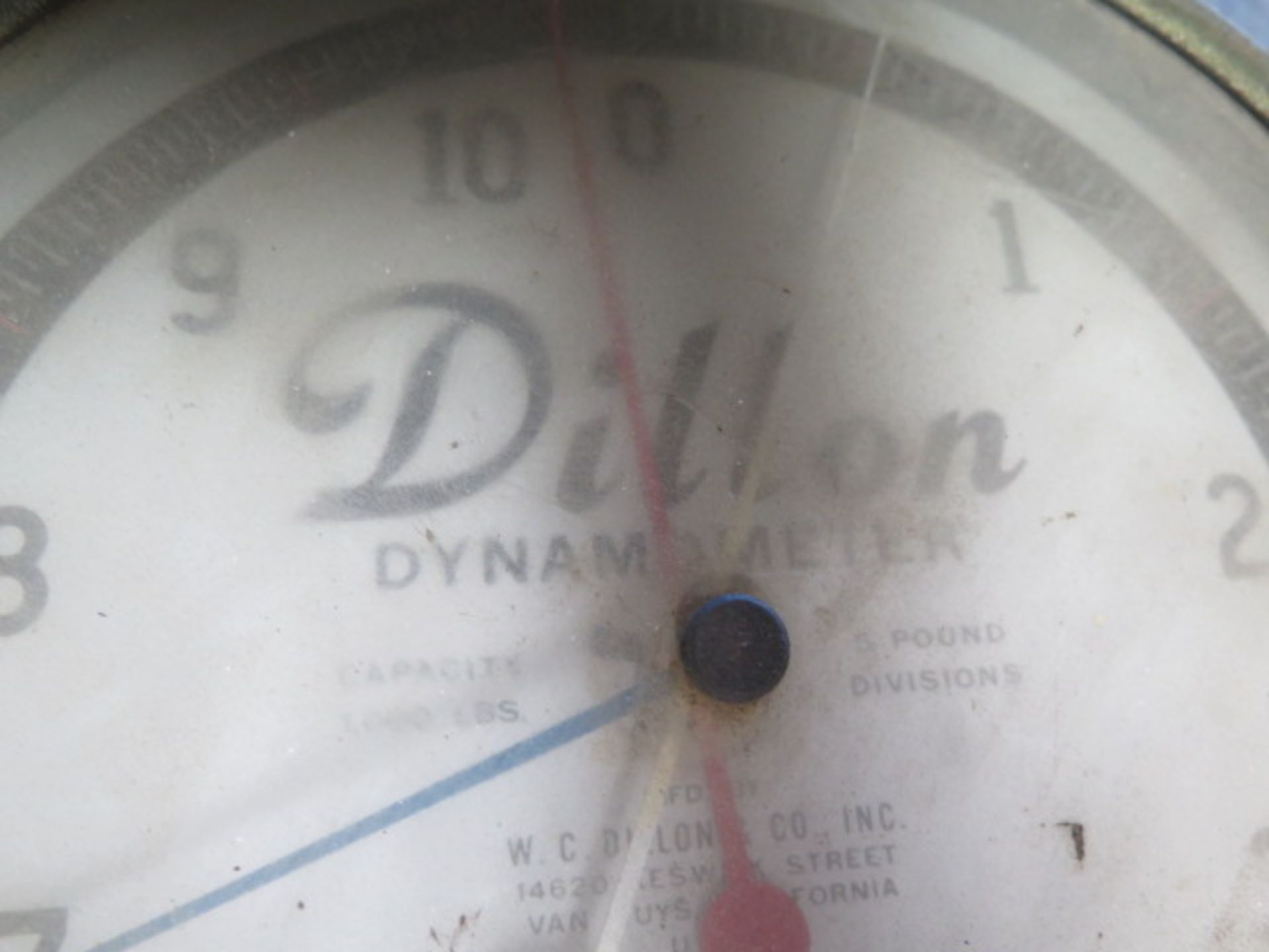 Dillon 1000 Lb Cap Scale (SOLD AS-IS - NO WARRANTY) - Image 4 of 4