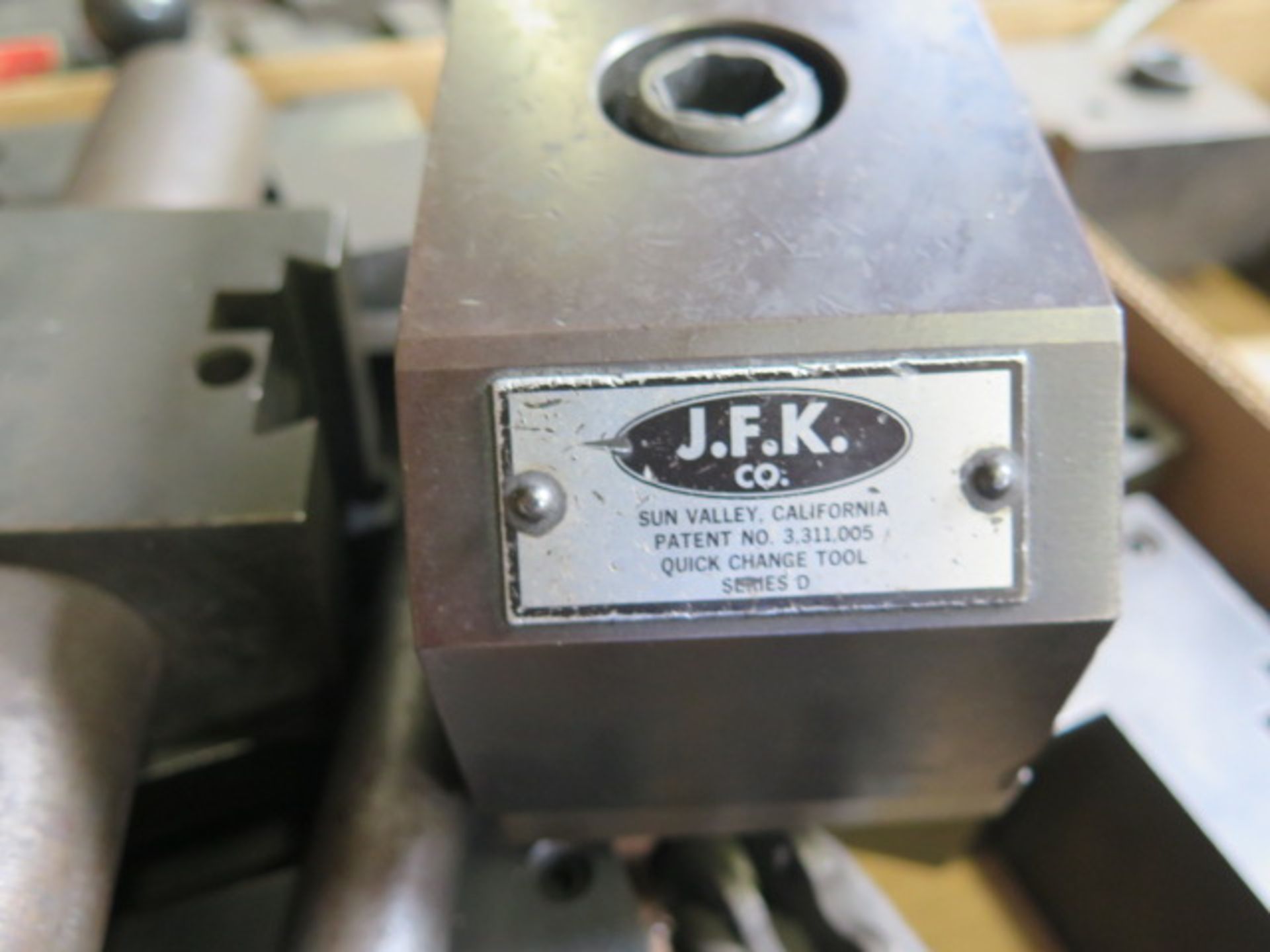 JFK Tool Post and Tool Holders (SOLD AS-IS - NO WARRANTY) - Image 6 of 6