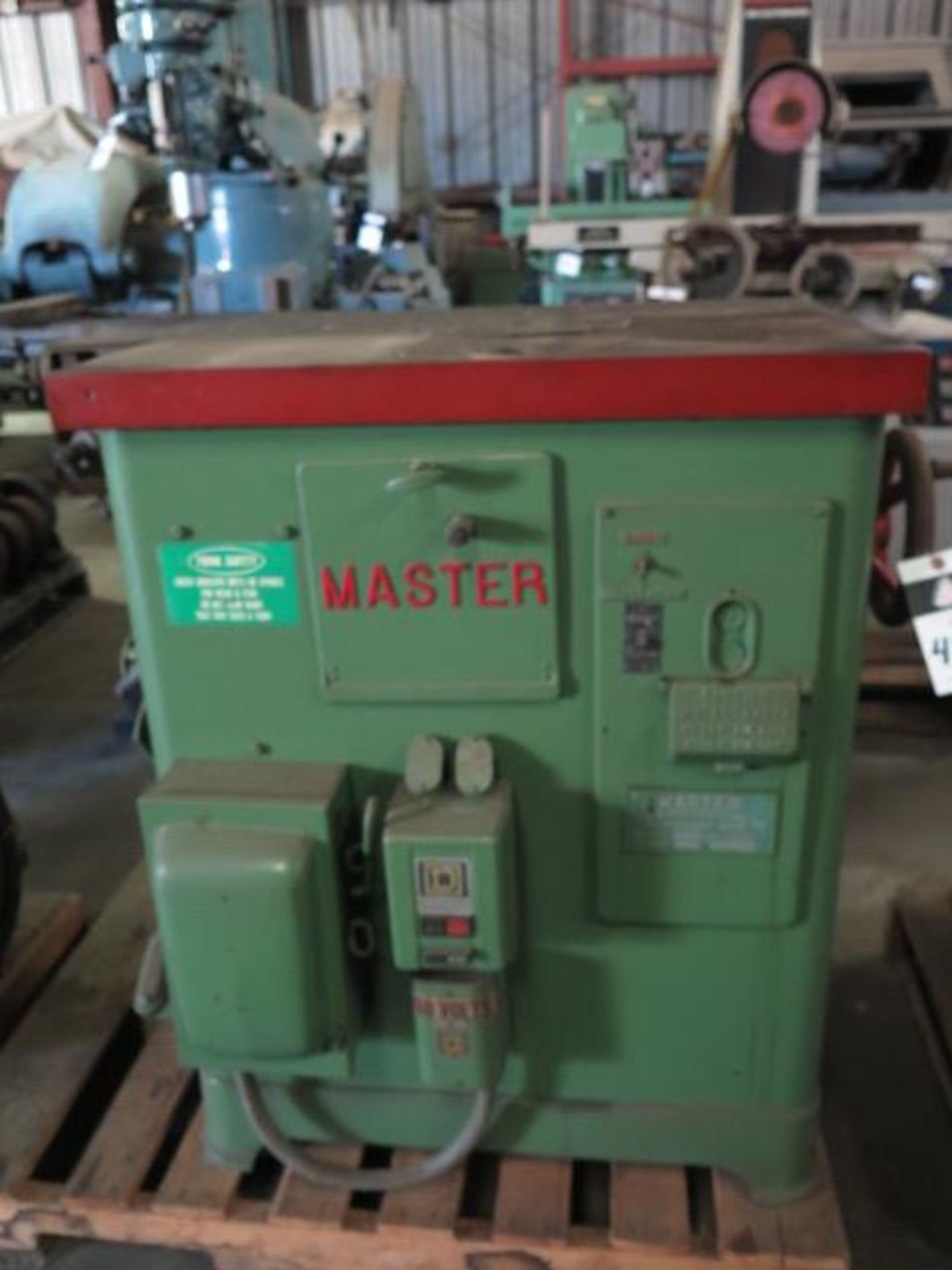 Master Kindt-Collins SP2SP Oscillating Spindle Sander s/n 676 (SOLD AS-IS - NO WARRANTY)