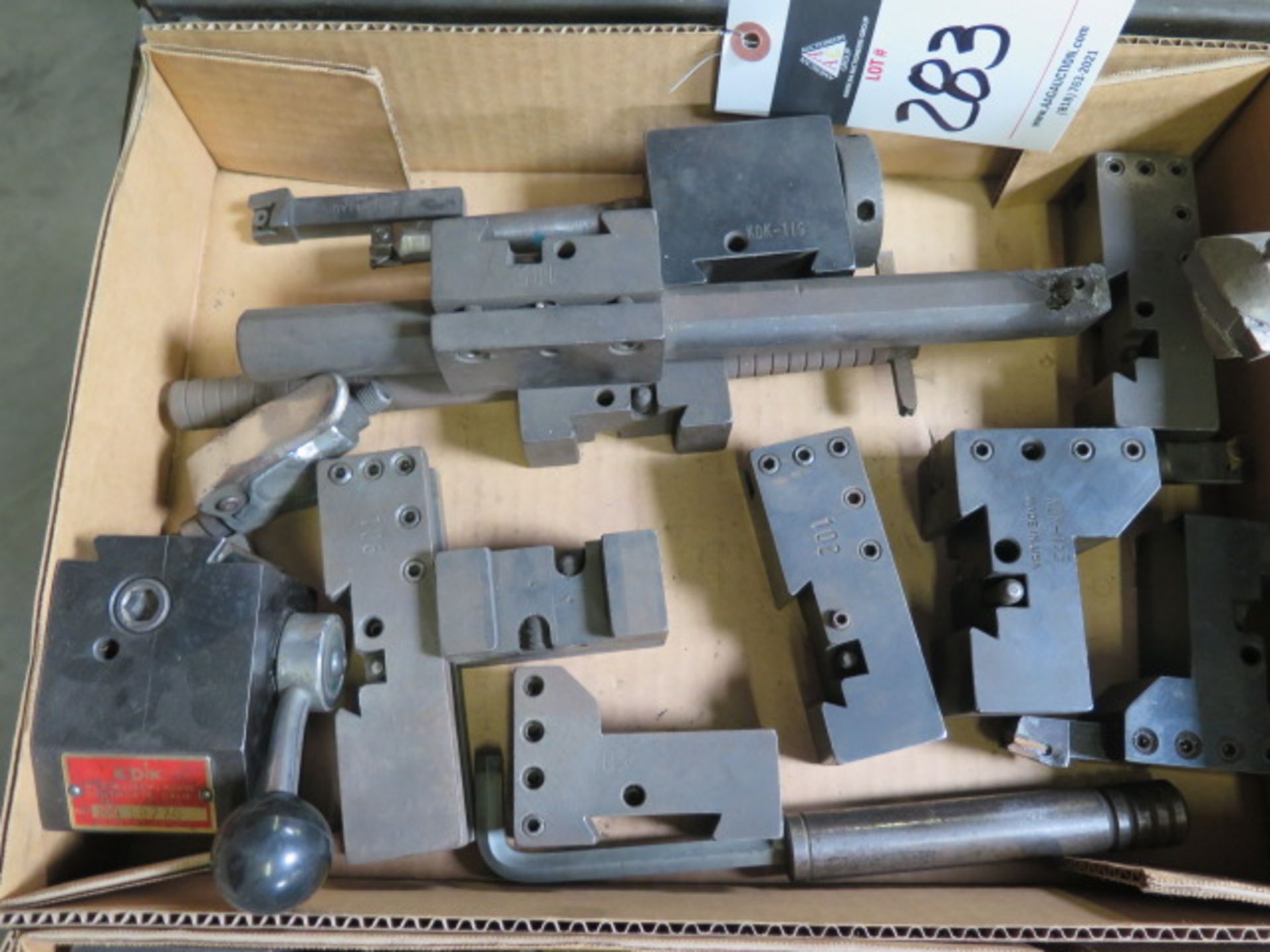 KDK Tool Post and Tool Holders (SOLD AS-IS - NO WARRANTY) - Image 2 of 5