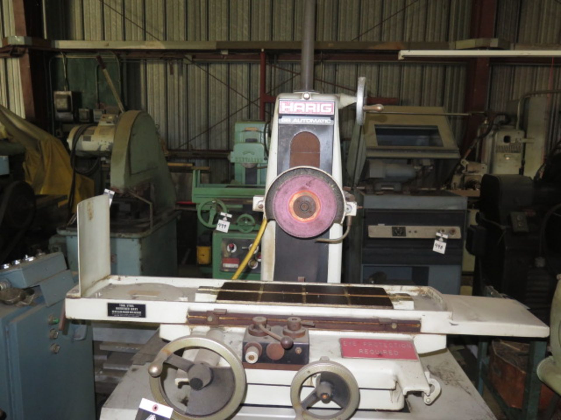 Harig 6” x 18” Automatic Surface Grinder w/ Coolant (SOLD AS-IS - NO WARRANTY) - Image 2 of 7