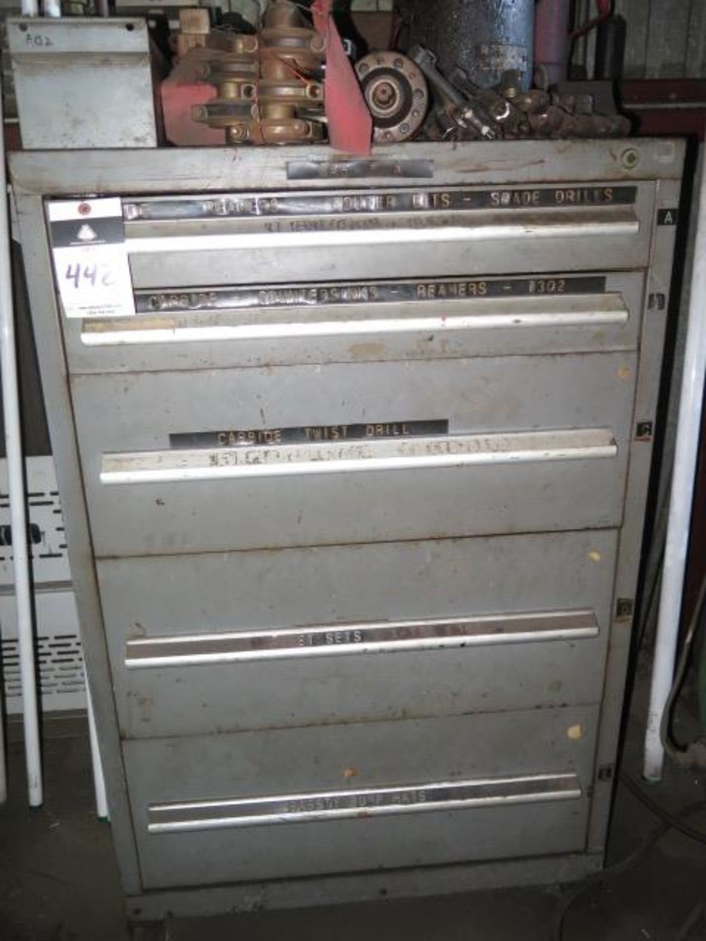 5-Drawer Tooling Cabinet w/ Gun Drills and Misc (SOLD AS-IS - NO WARRANTY) - Image 2 of 6