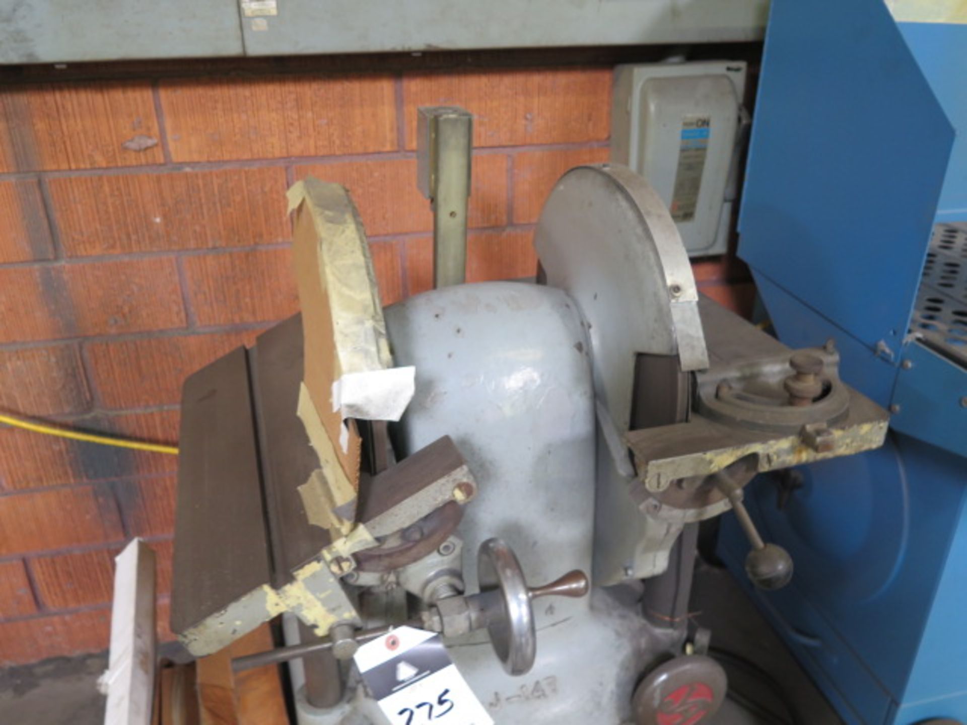 Yates American Dual 16” Pedestal Disc Sander (SOLD AS-IS - NO WARRANTY) - Image 2 of 7