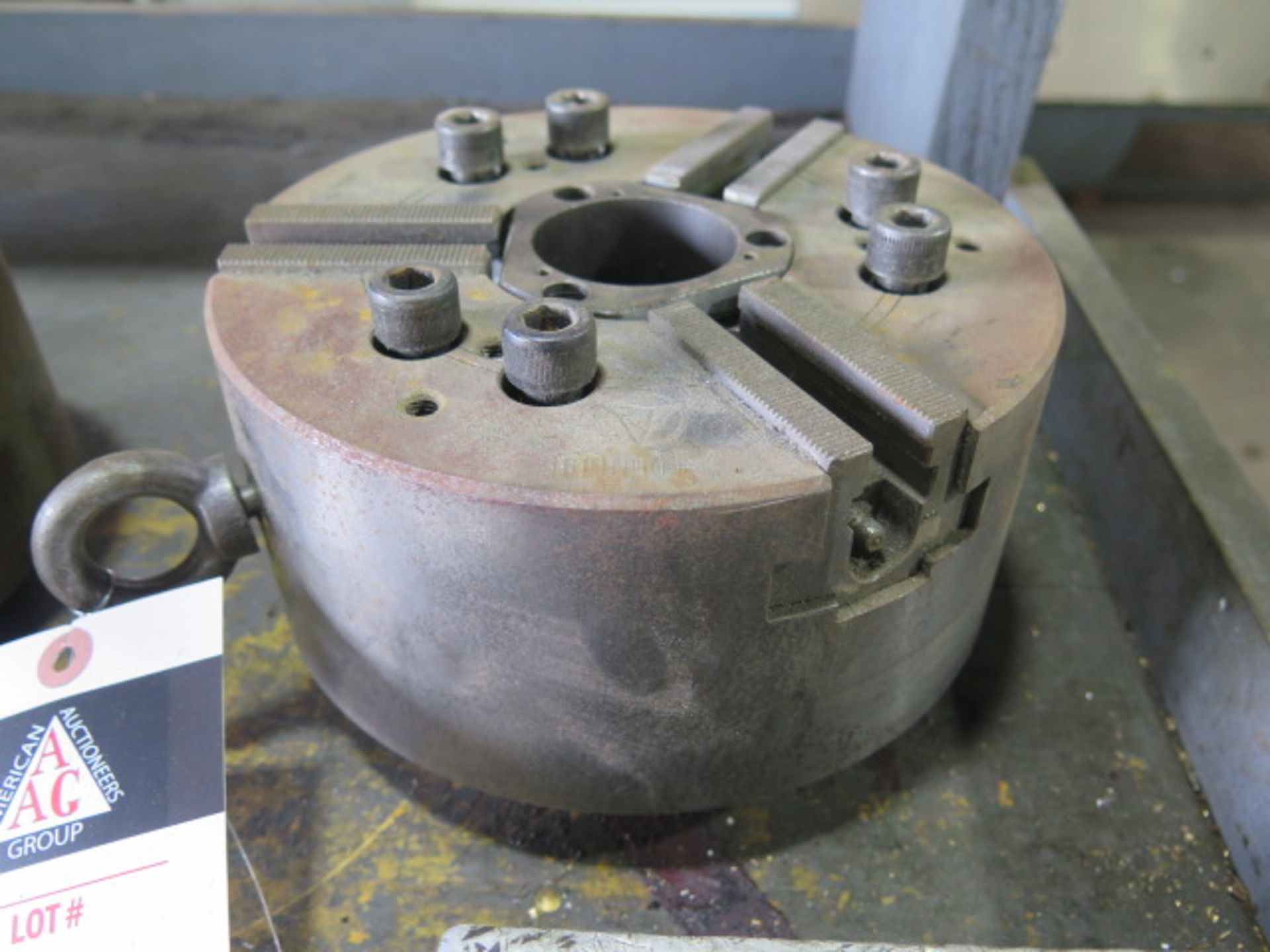 8" 3-Jaw Power Chuck (SOLD AS-IS - NO WARRANTY) - Image 3 of 4
