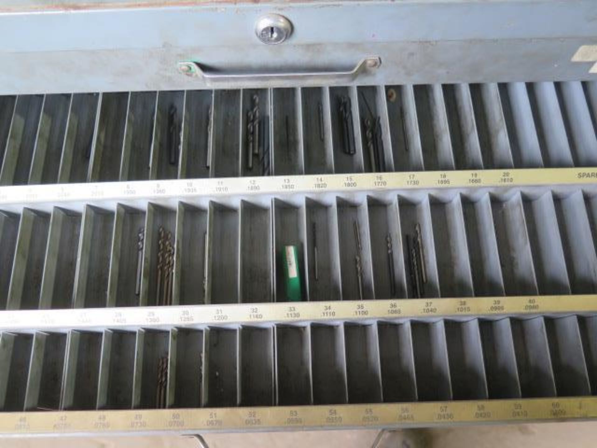 Huot Drill Cabinet w/ Drills (SOLD AS-IS - NO WARRANTY) - Image 4 of 5