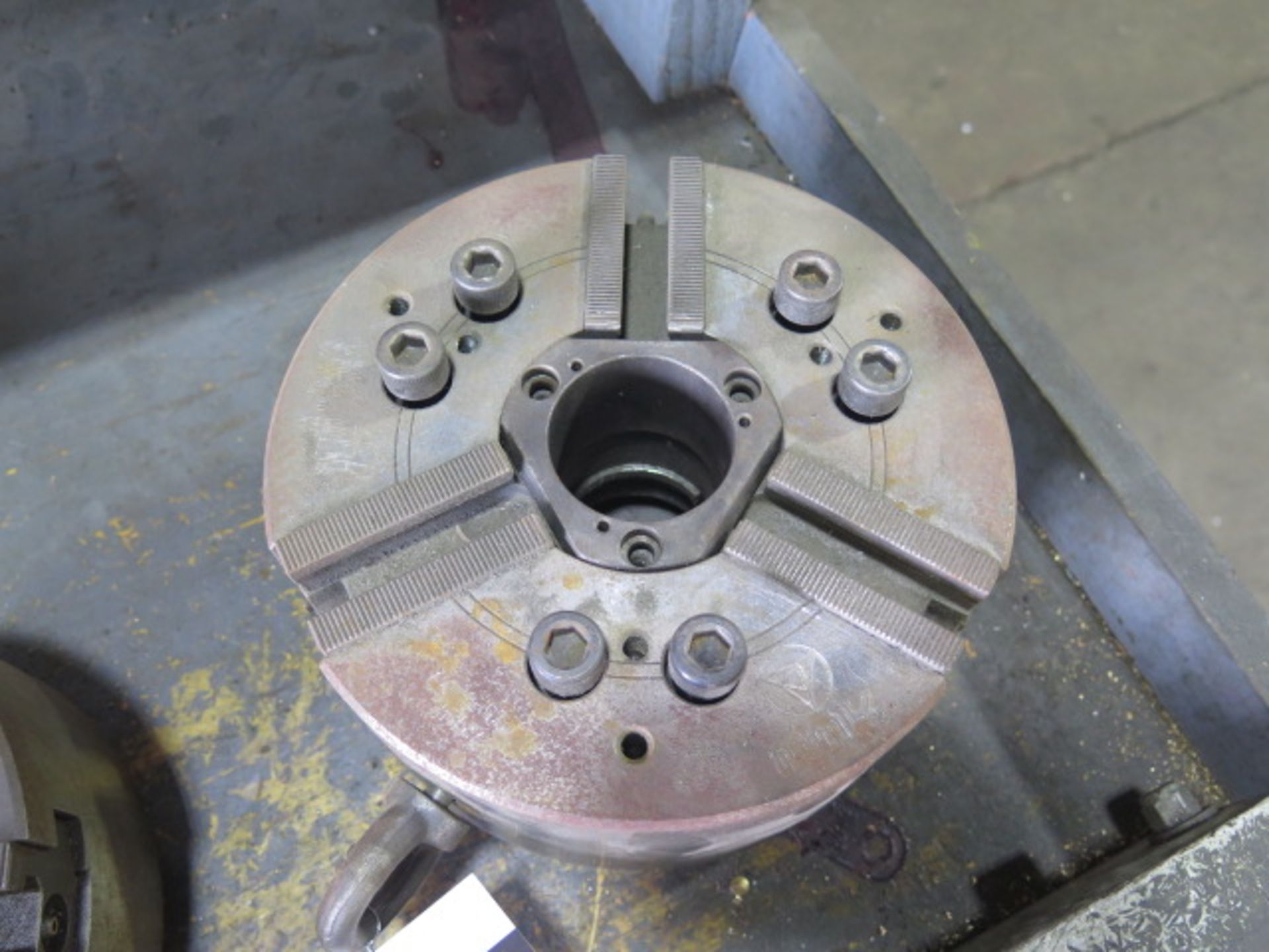 8" 3-Jaw Power Chuck (SOLD AS-IS - NO WARRANTY) - Image 2 of 4