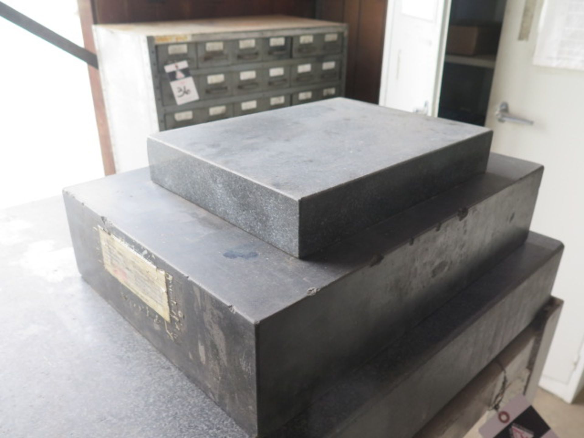 24" x 36" x 4", 12" x 18" x 4" and 9" x 12" x 2" Granite Surface Plates (3) (SOLD AS-IS - NO - Image 4 of 4