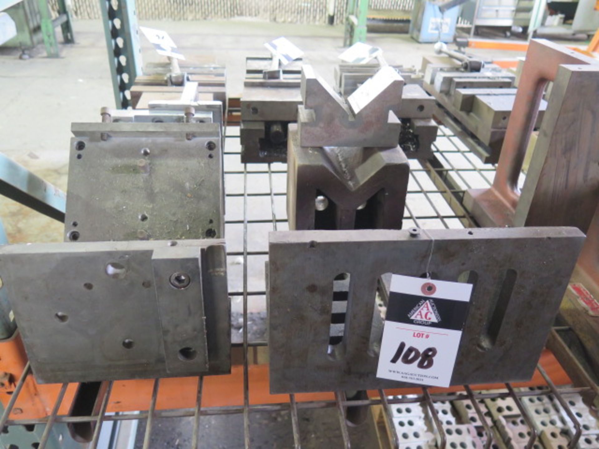 Angle Plates and V-Blocks (SOLD AS-IS - NO WARRANTY)