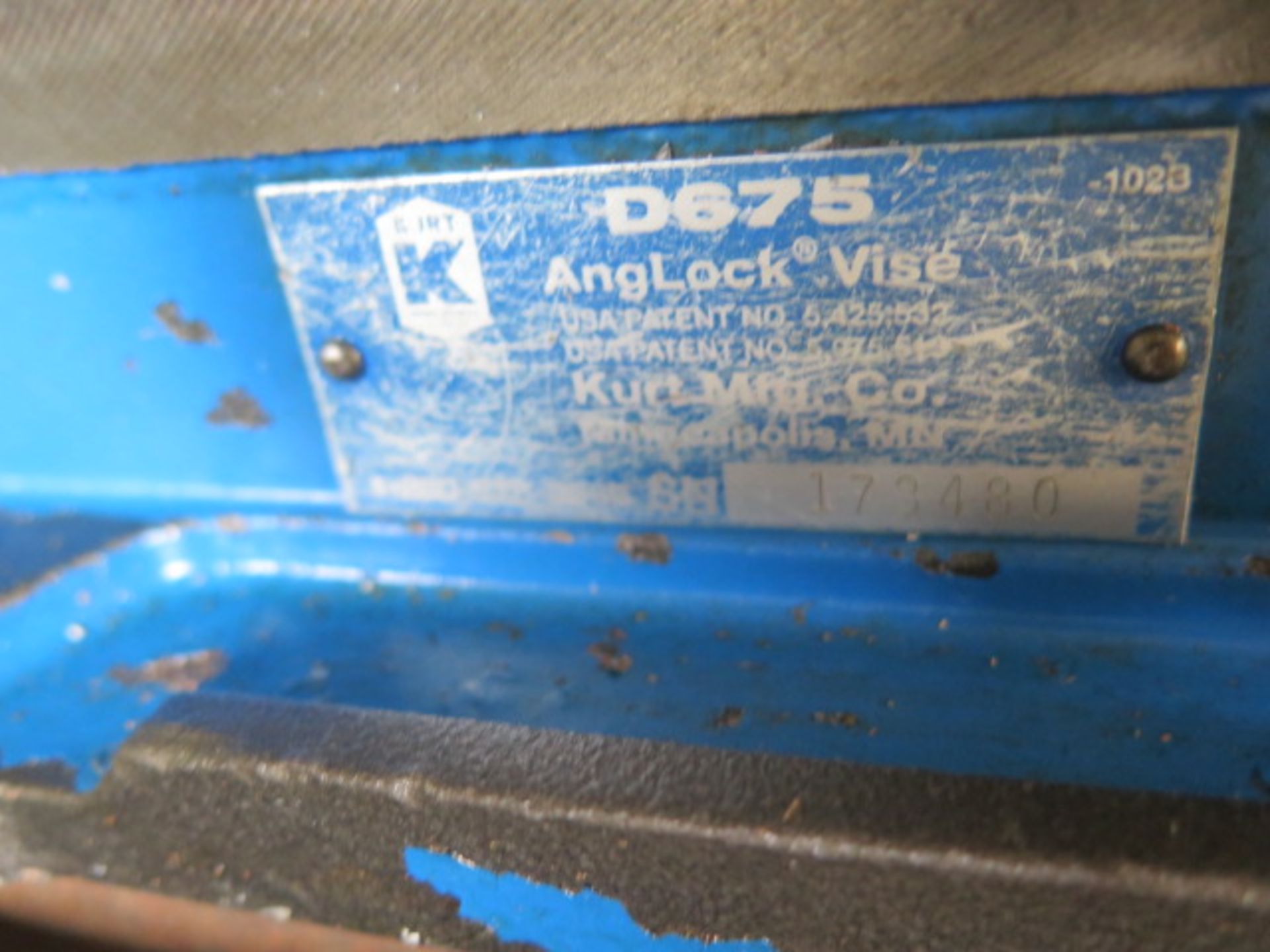 Kurt D675 6" Angle-Lock Vise (SOLD AS-IS - NO WARRANTY) - Image 3 of 3