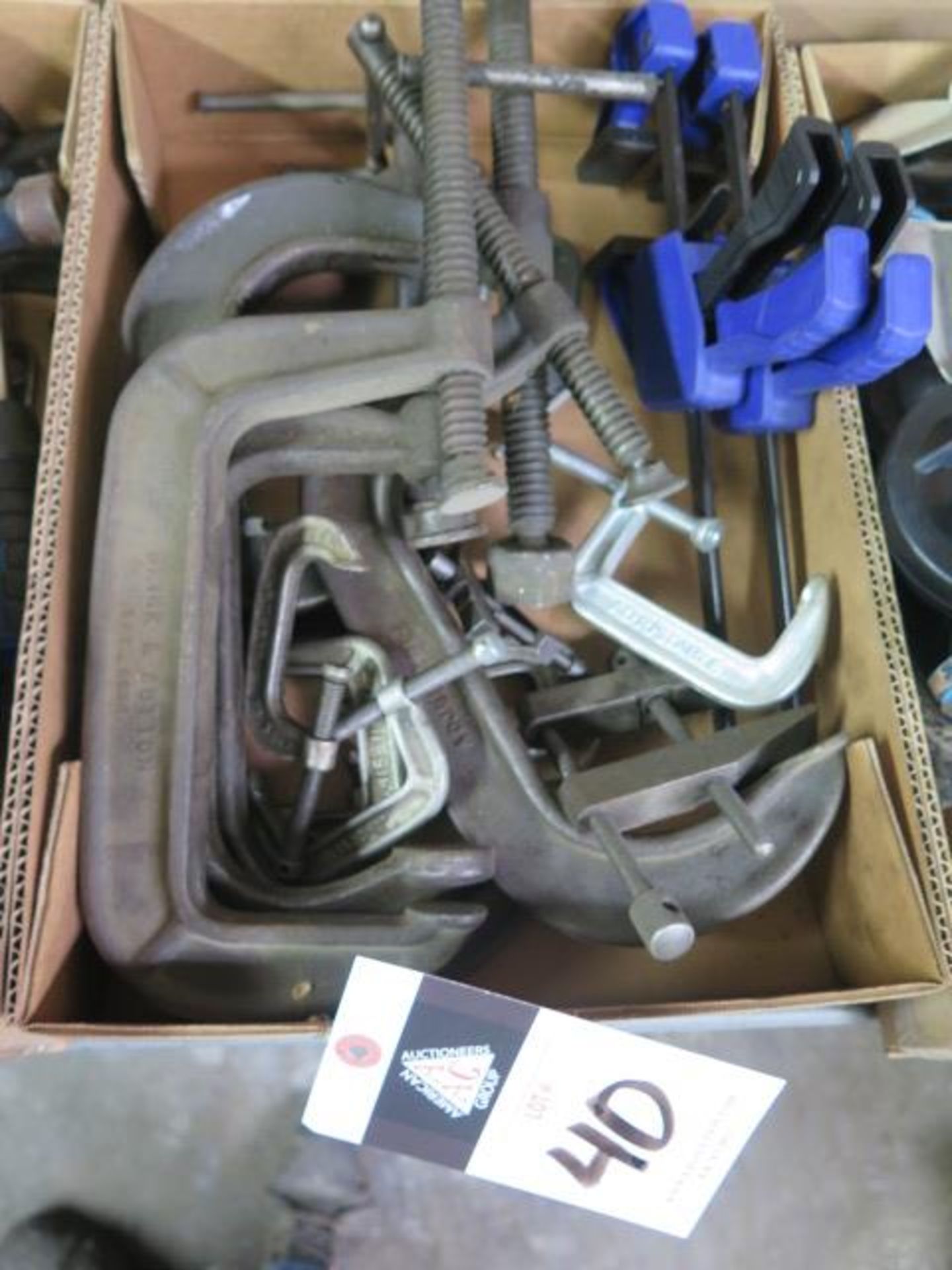 C-Clamps and Bar Clamps (SOLD AS-IS - NO WARRANTY)